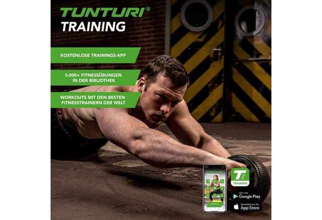 Tunturi Pro Exercise Ab Wheel Deluxe