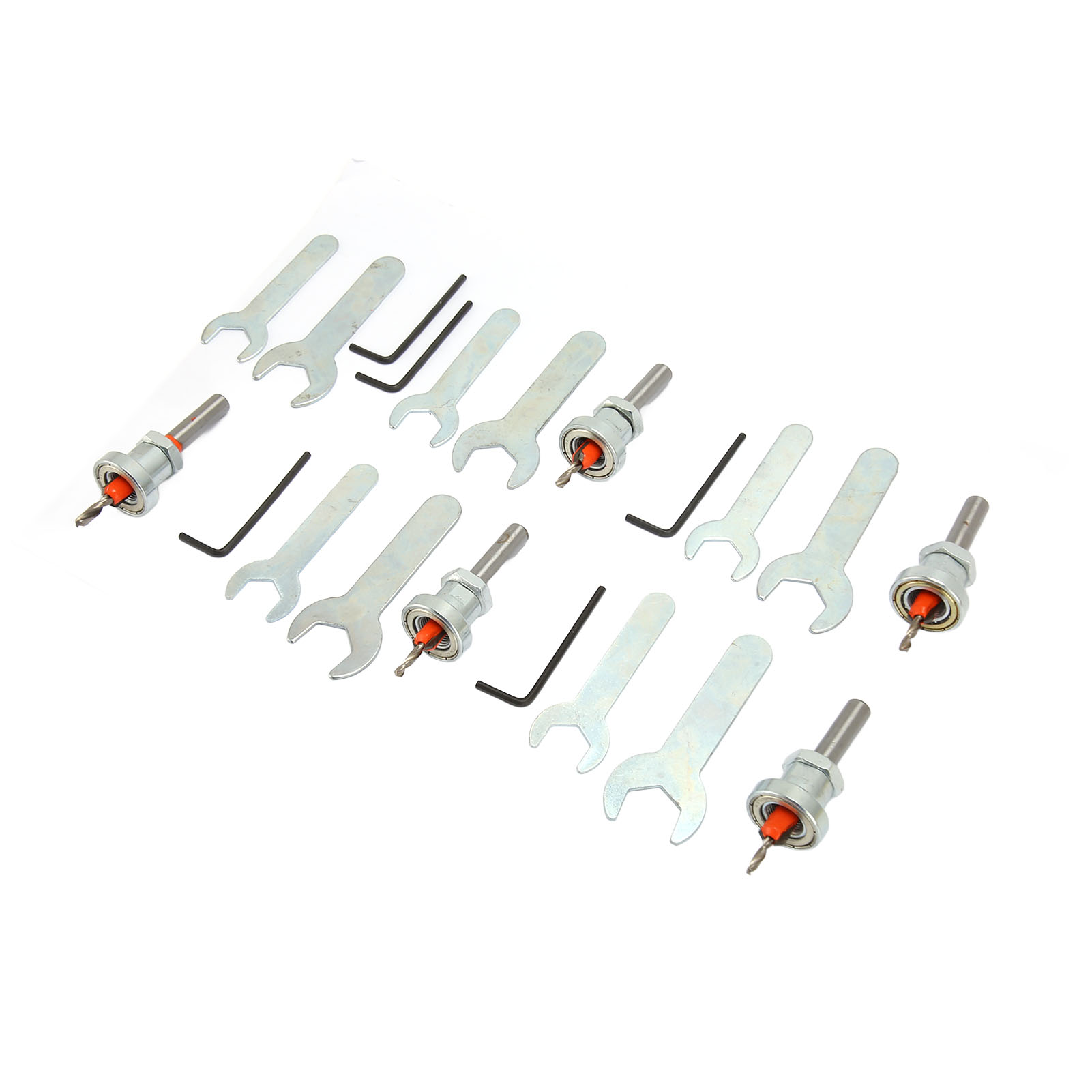 5-teiliges Senkbohrer-set Mit Verstellbarem Senkbohrer Für Holzlöcher Und Tiefenanschlag Für Schreiner- Und Holzbearbeitungsarbeiten