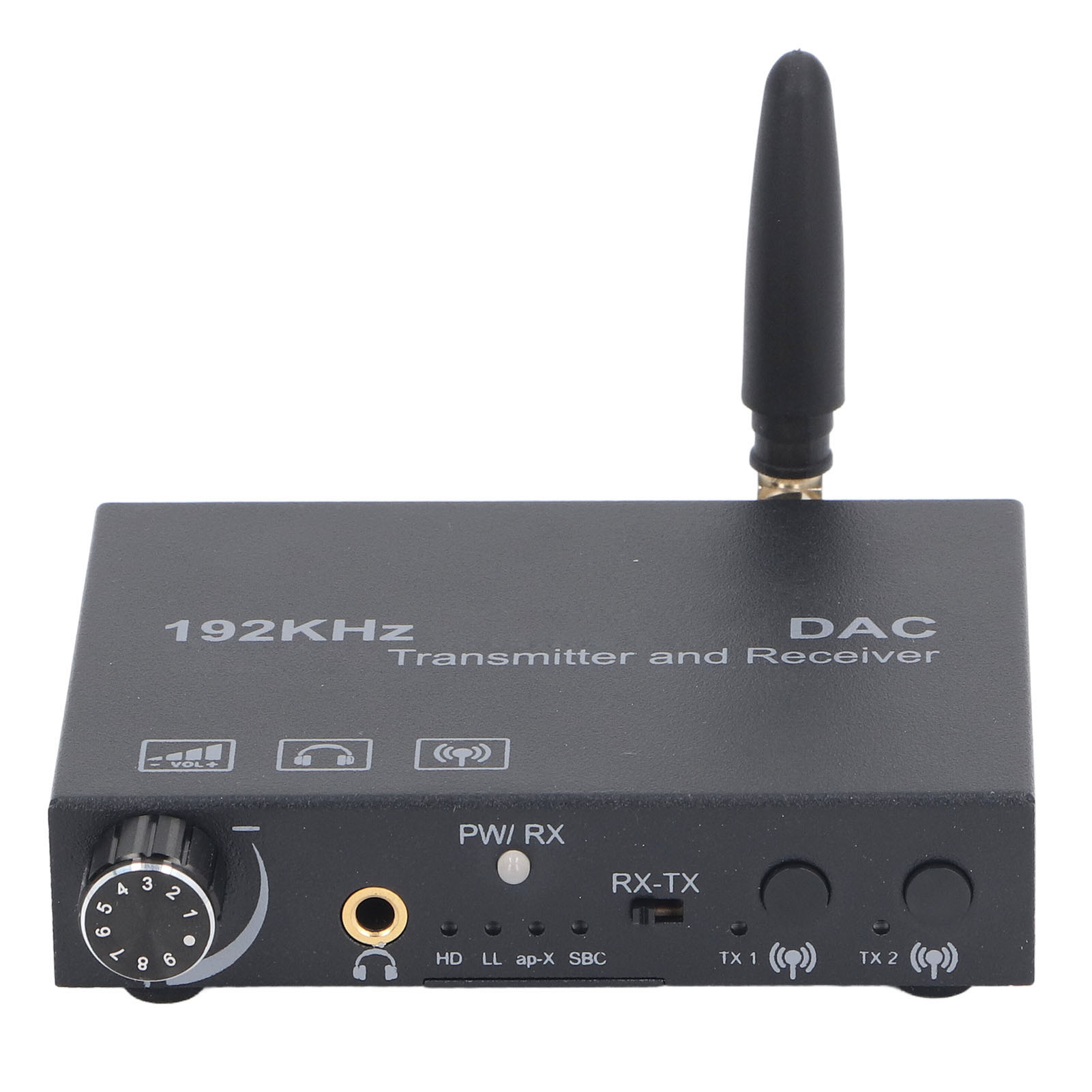 Drahtloser Audio-konverter Bluetooth 5.3 Digital Zu Analog Optisch Koaxial Audio Sender Empfänger Lautstärkeregelung