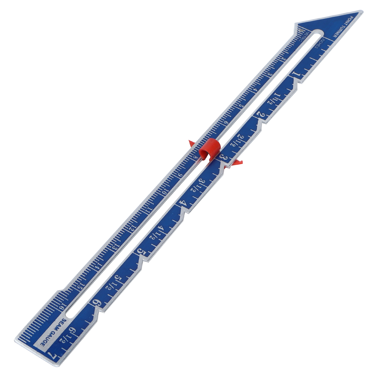 Quiltlineal, Nahtzugabe, Spitze Kante, Nähen, Messen, Diy-werkzeuge Zum Positionieren, Menge, Knopfrand, Parallele Linie, Blau