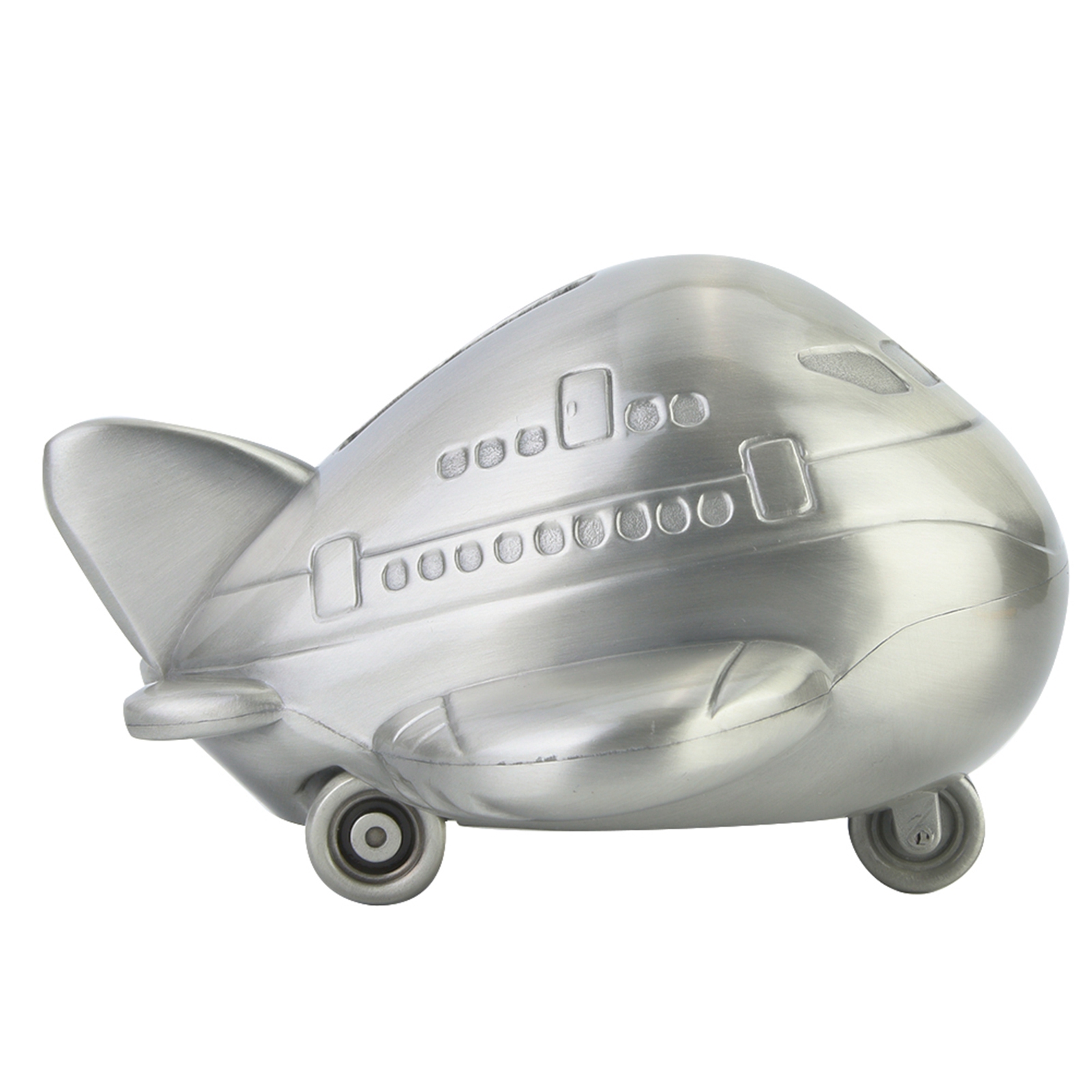Spardose Aus Zinklegierung In Flugzeugform, Geschenk Für Kinder