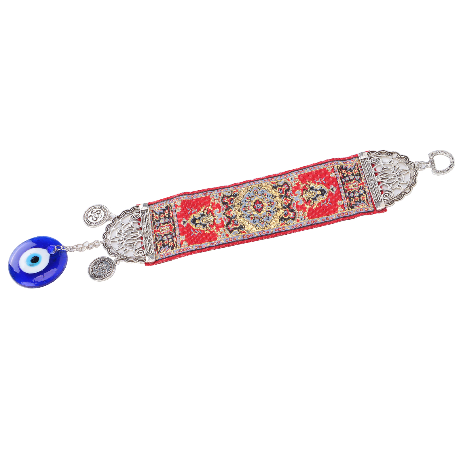 Nazar-anhänger Mit Bösem Blick – Glücksbringer, Exquisite Und Langlebige Verarbeitung, Schutzsymbol Für Auto, Zuhause Oder Als Geschenk. Rot, Rund.