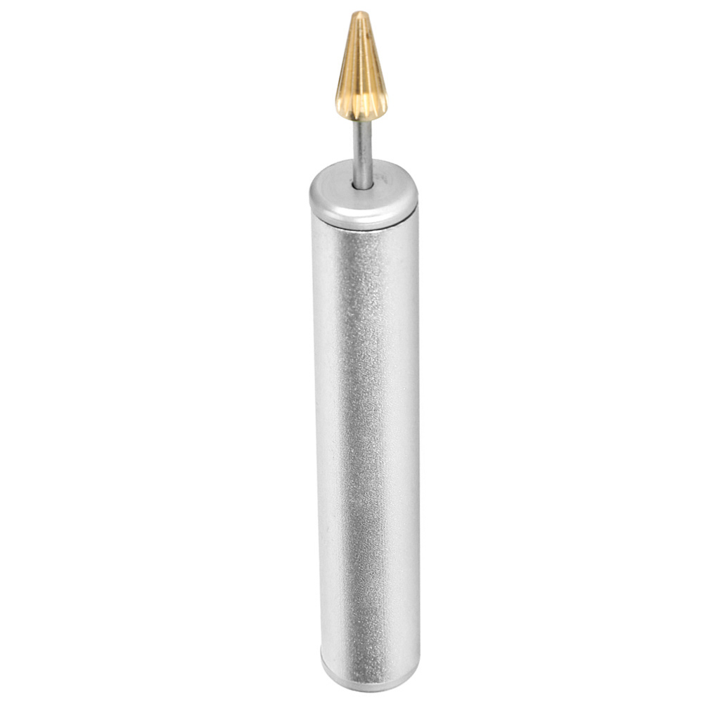 Kantenfärbestift, Mattsilber, Lederhandwerk, Handgehaltener Ölstift, Farbfinish, Gürtelriemenwerkzeug