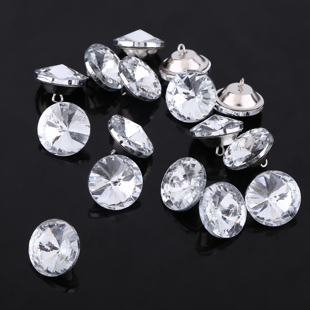 50 Stück/lot Strass-kristallknöpfe, 25 Mm, Zum Nähen Von Sofas, Diy-handwerksdekorationen