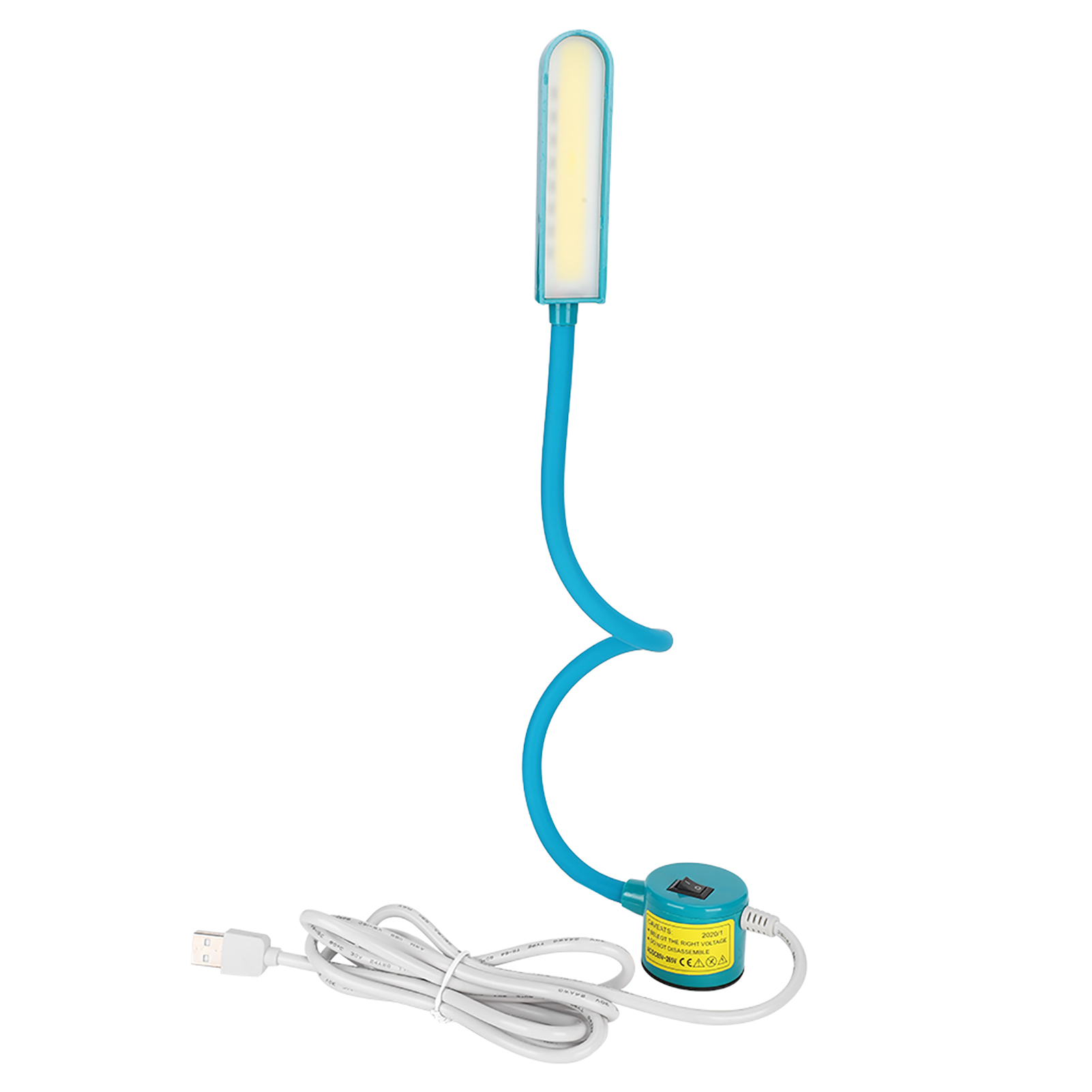 Nähmaschinenlampe Mit Usb-anschluss, Led-cob-leuchte, Schreibtischleuchte Mit Magnetfuß Und Cob-led-blinker.