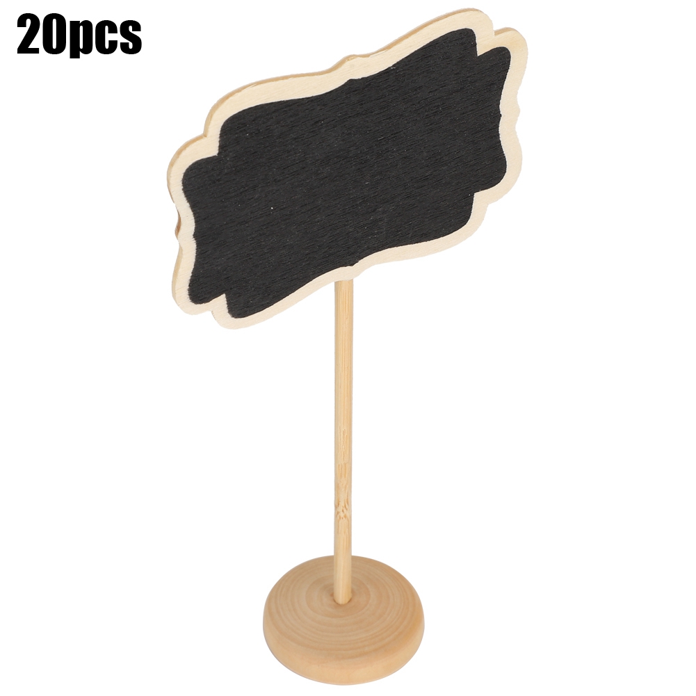20 Stück Holztafeln, Vertikal Beschreibbar, Für Pflanzen, Garten, Diy-dekoration
