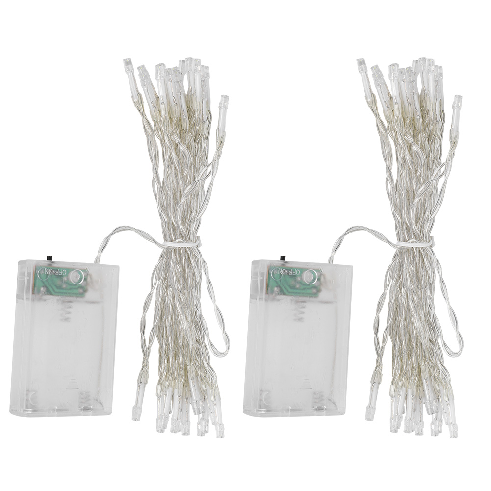 2er-pack Lichterkette Mit Led-weihnachtsdeko Für Festliche Anlässe