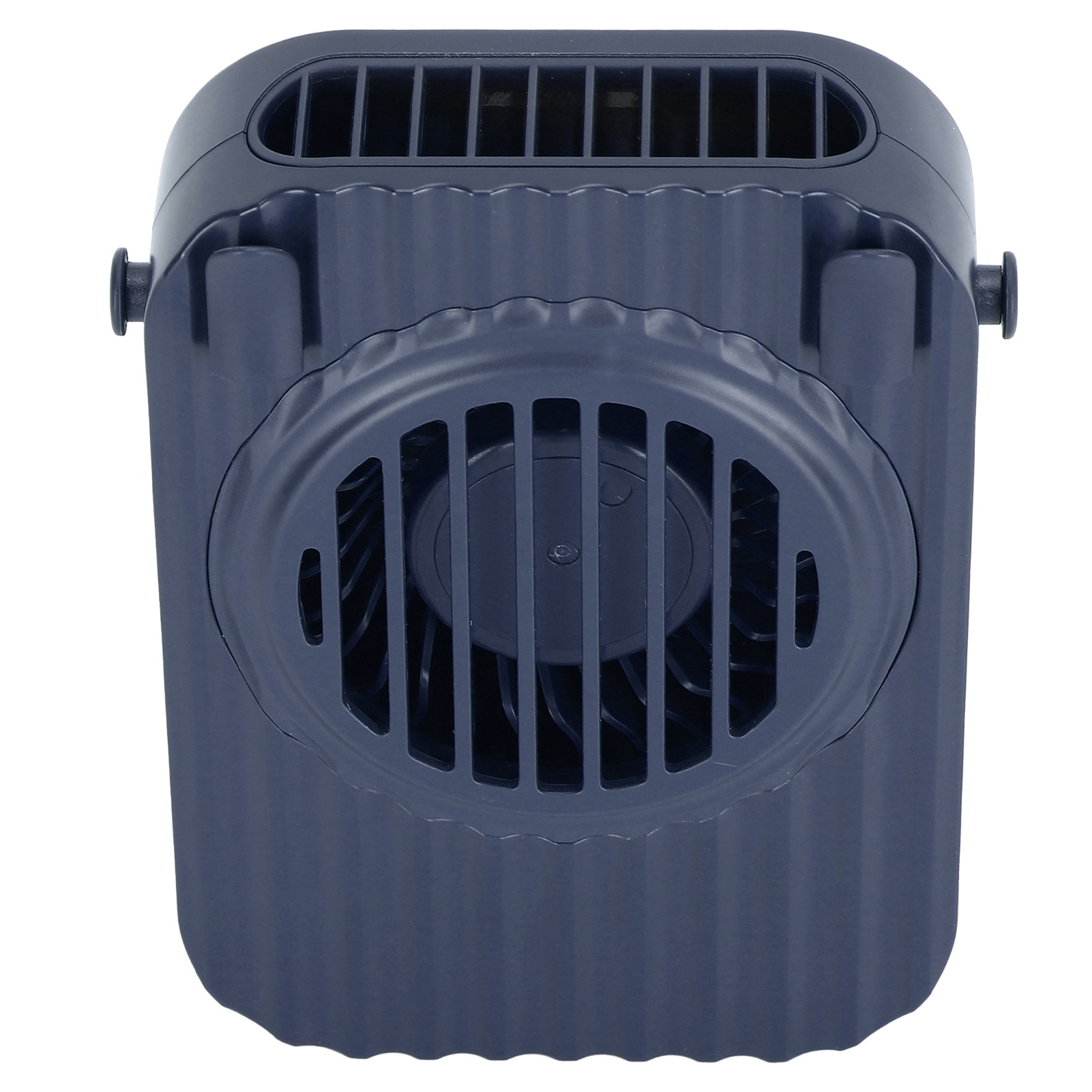 Mini-nackenventilator, Kreativ, Usb-tragbar, Freihändig, Tragbar, Bequem Zum Aufhängen, 3 Geschwindigkeitsstufen (blau)
