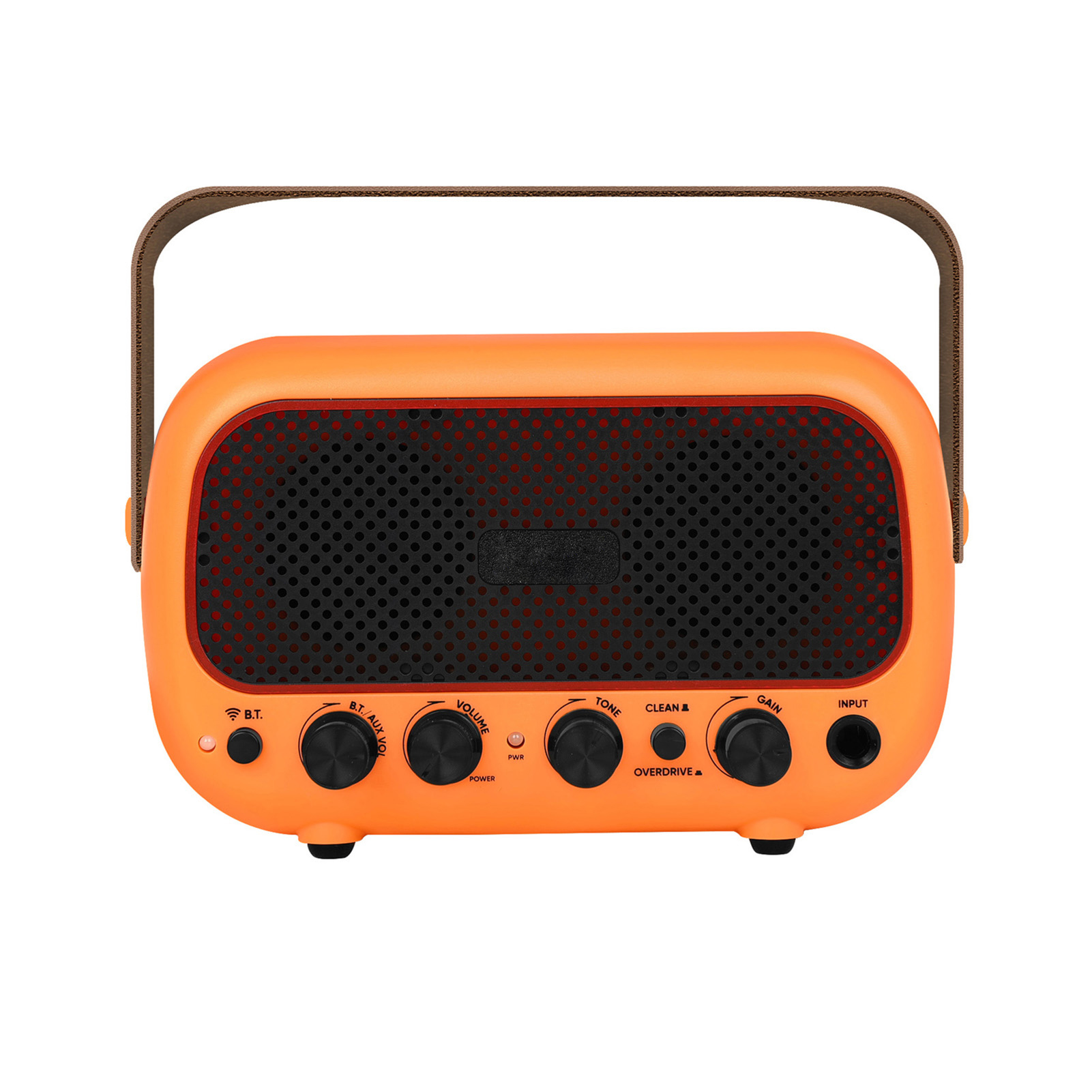 Tragbarer Bluetooth-gitarrenverstärker Mit 5 W, Zwei Lautsprechern, Clean-overdrive-klangregelung, Wiederaufladbar, Kopfhöreranschluss Für E-gitarrenmusikwiedergabe