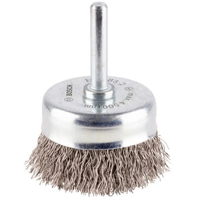 Bosch CUP STEEL BRUSH CORRUGATED WIRE