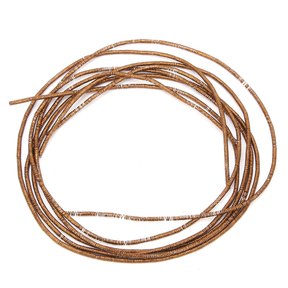 Stickgarn Aus Kupferdraht, Glänzend, 1,5 Mm Durchmesser, Zum Selbermachen, Stringcoffee