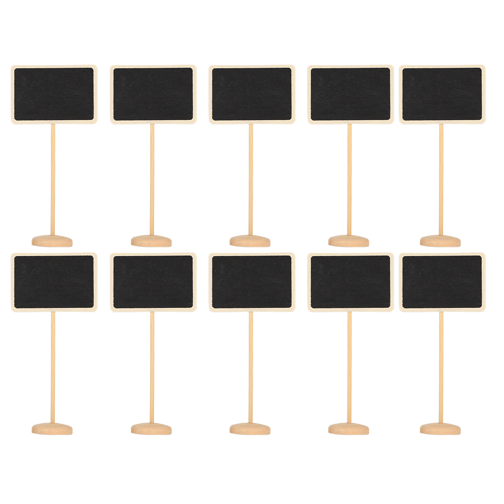 10 Mini-tafelschilder, Kreidetafeln, Tischkarten, Tischvasen-dekorationen