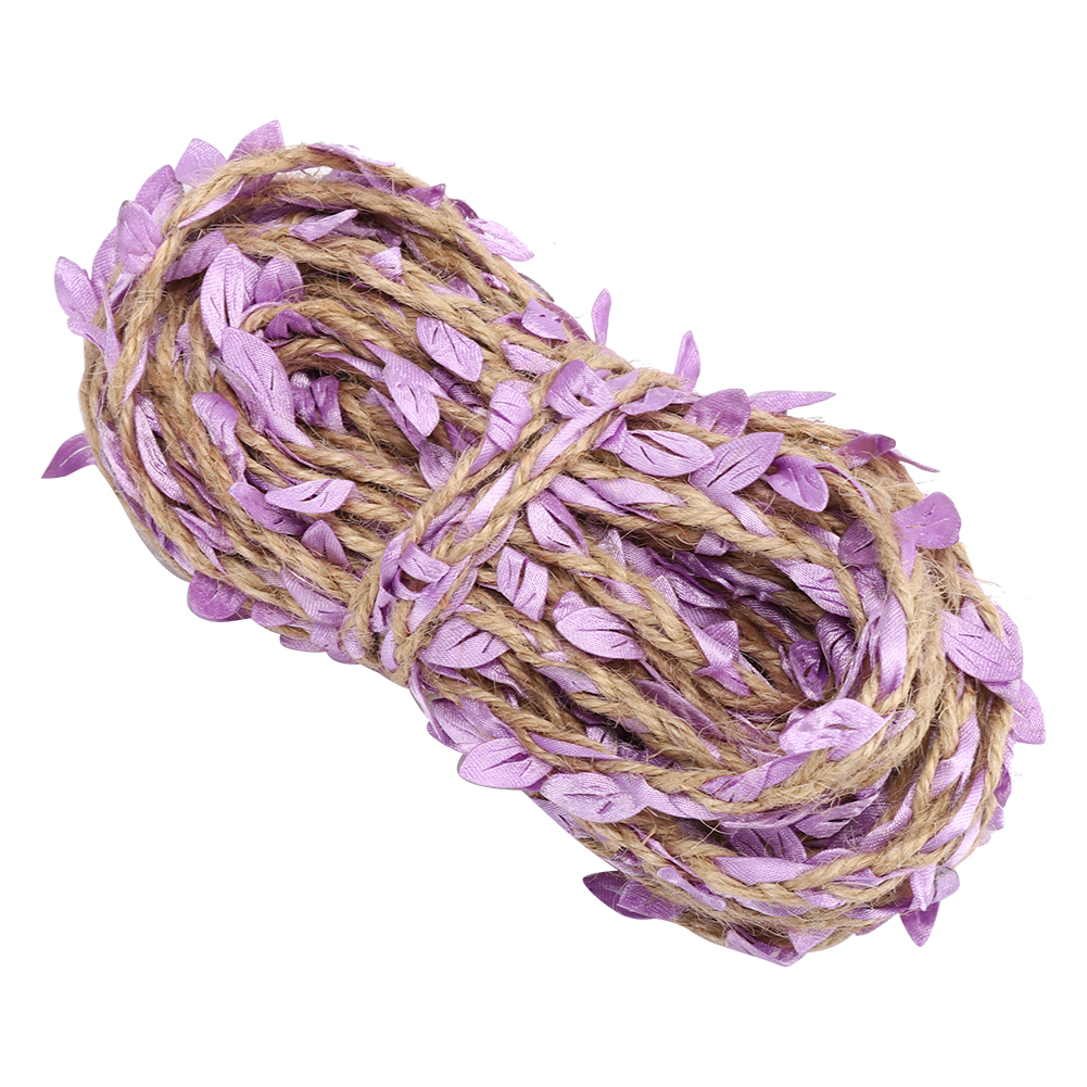 Künstliche Ranken, Künstliche Blätter, Diy-girlande, Dekoration Für Hochzeiten, Gartenpartys, Zuhause, 10 M / 32,8 Ft, Violett