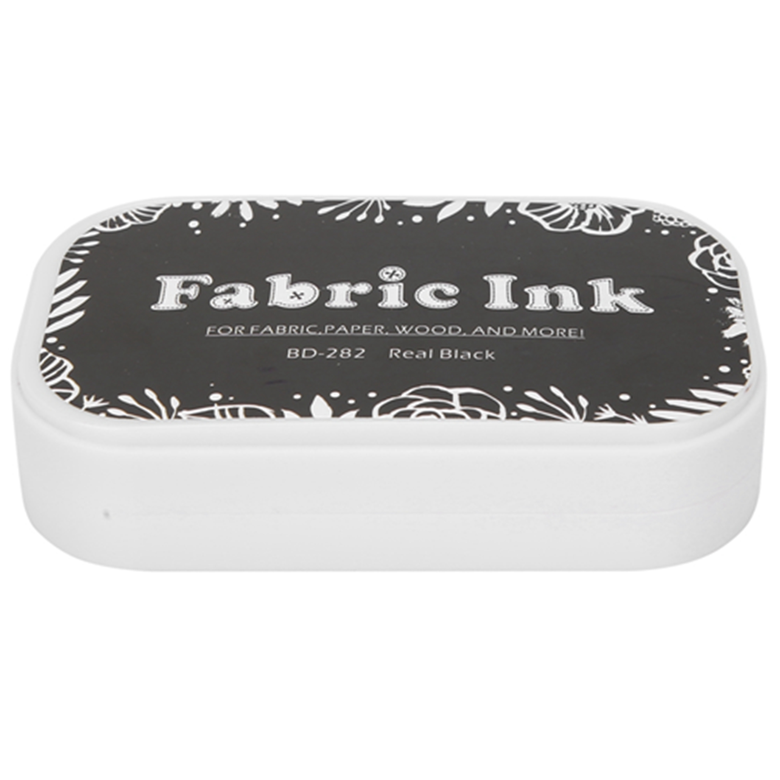 Restore Style Schwamm-stempelkissen, Diy-zubehör Für Gummistempel, Papierstempel, Stoff, Bd-282, Schwarz