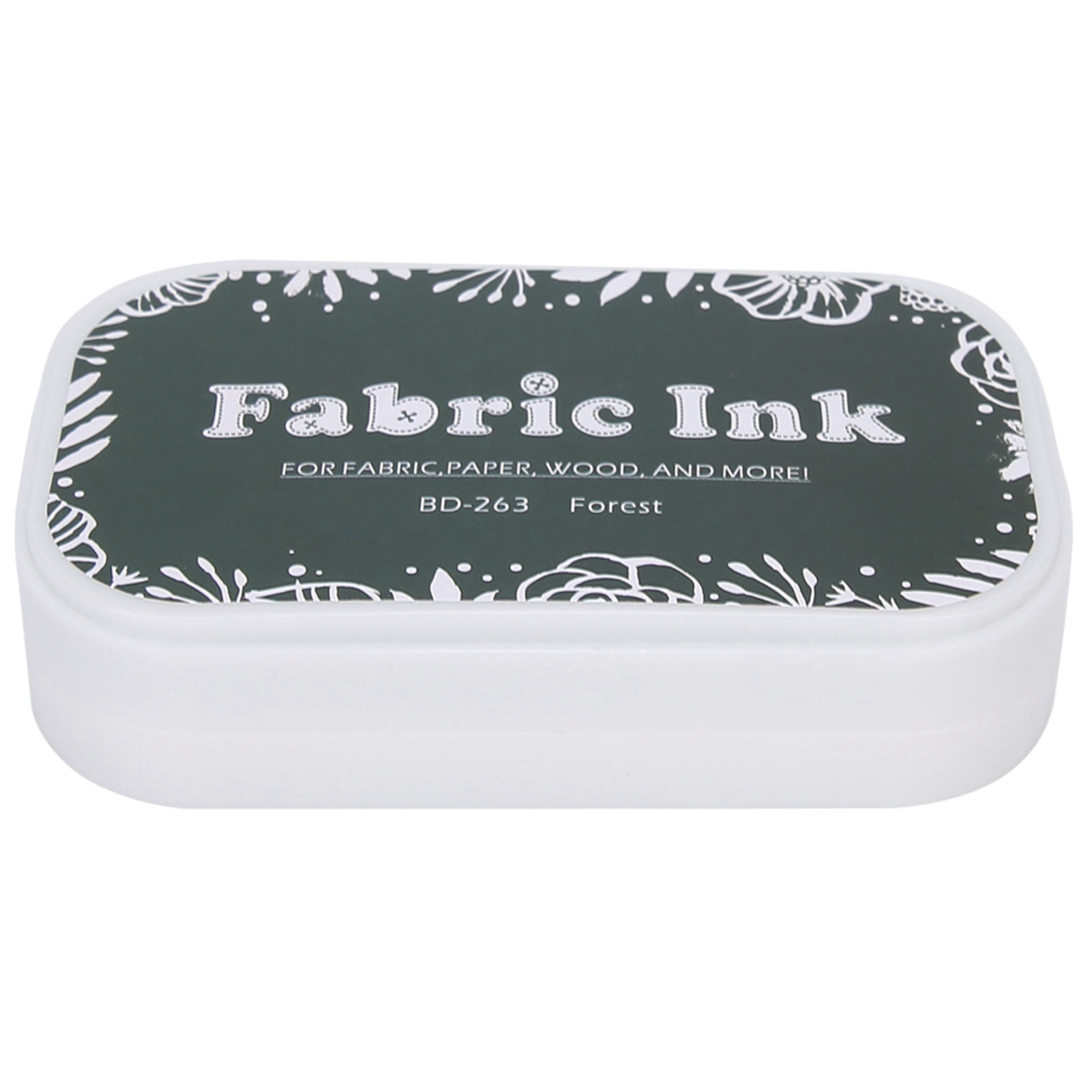 Restore Style Schwamm-stempelkissen, Diy-zubehör Für Gummistempel, Papier, Stoff, Bd-263, Waldgrün