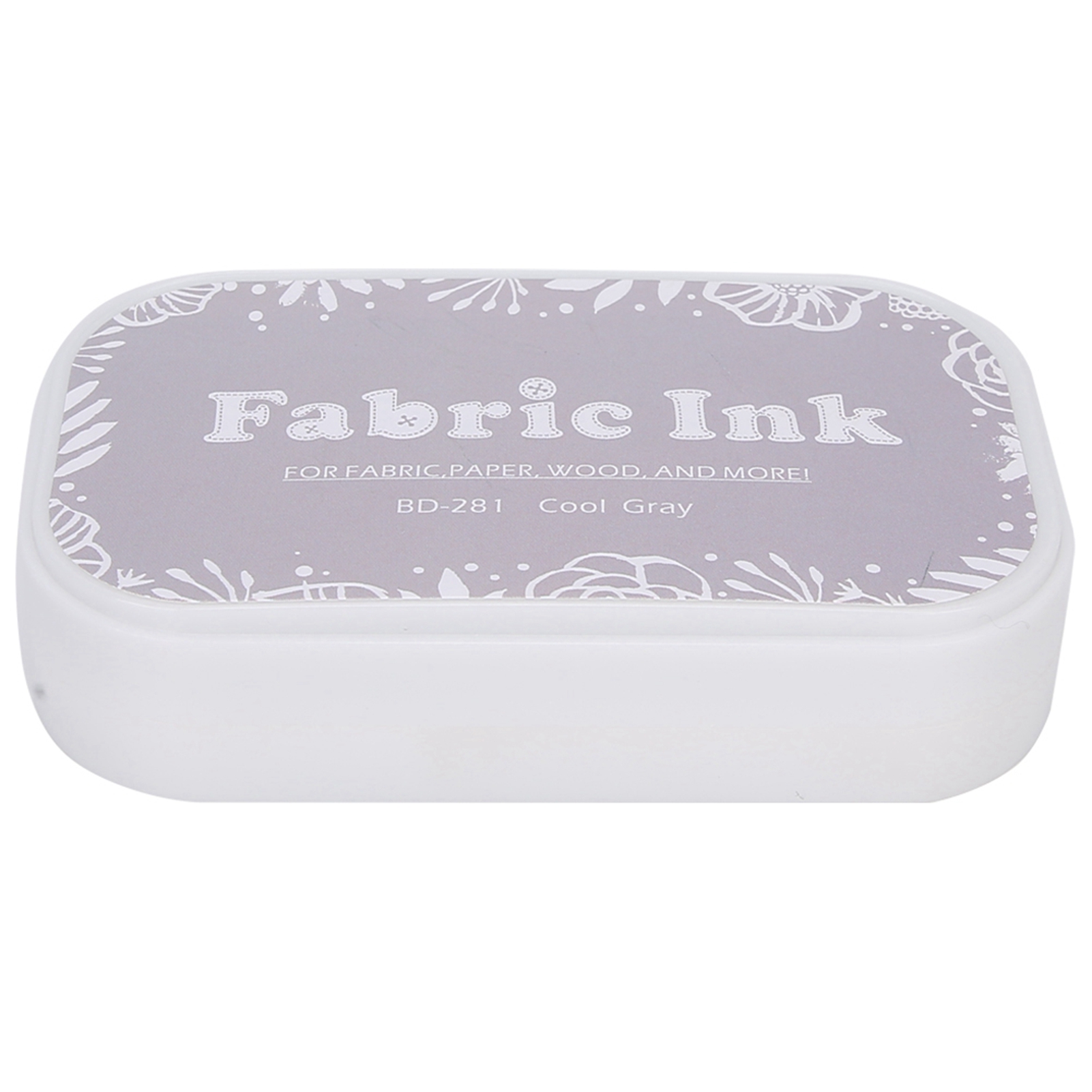 Restore Style Schwamm-stempelkissen, Diy-zubehör Für Gummistempel, Papierstempel, Stoff, Bd-281, Kaltgrau