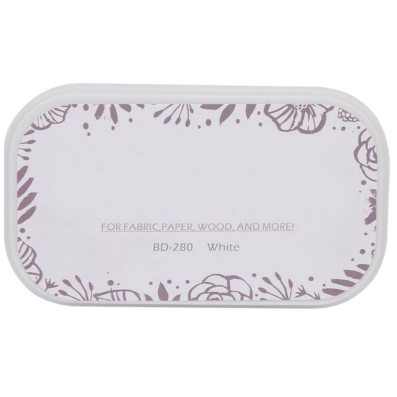 Restore Style Schwamm-stempelkissen, Diy-zubehör Für Gummistempel, Papierstempel, Stoff, Bd-280, Porzellanweiß