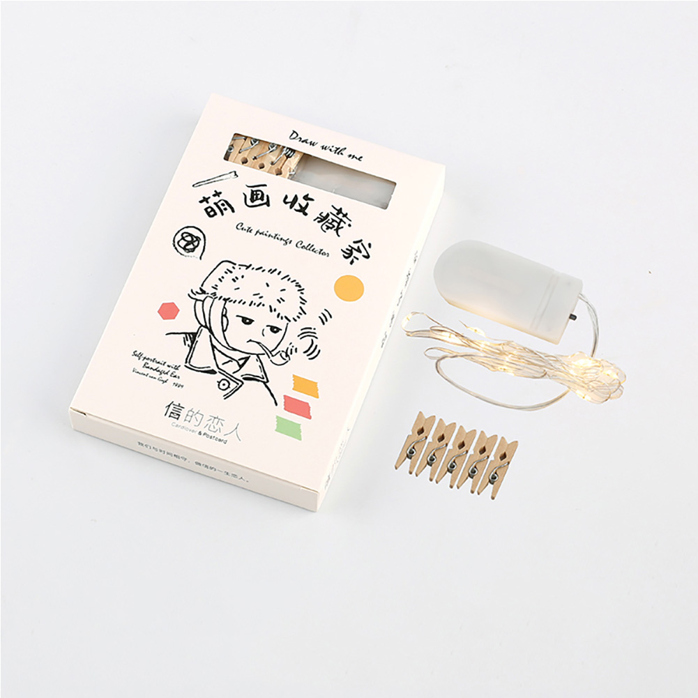 Led-lichterkette Mit Fotoclips Für Partys, Hochzeiten, Weihnachten Und Als Heimdekoration (05)