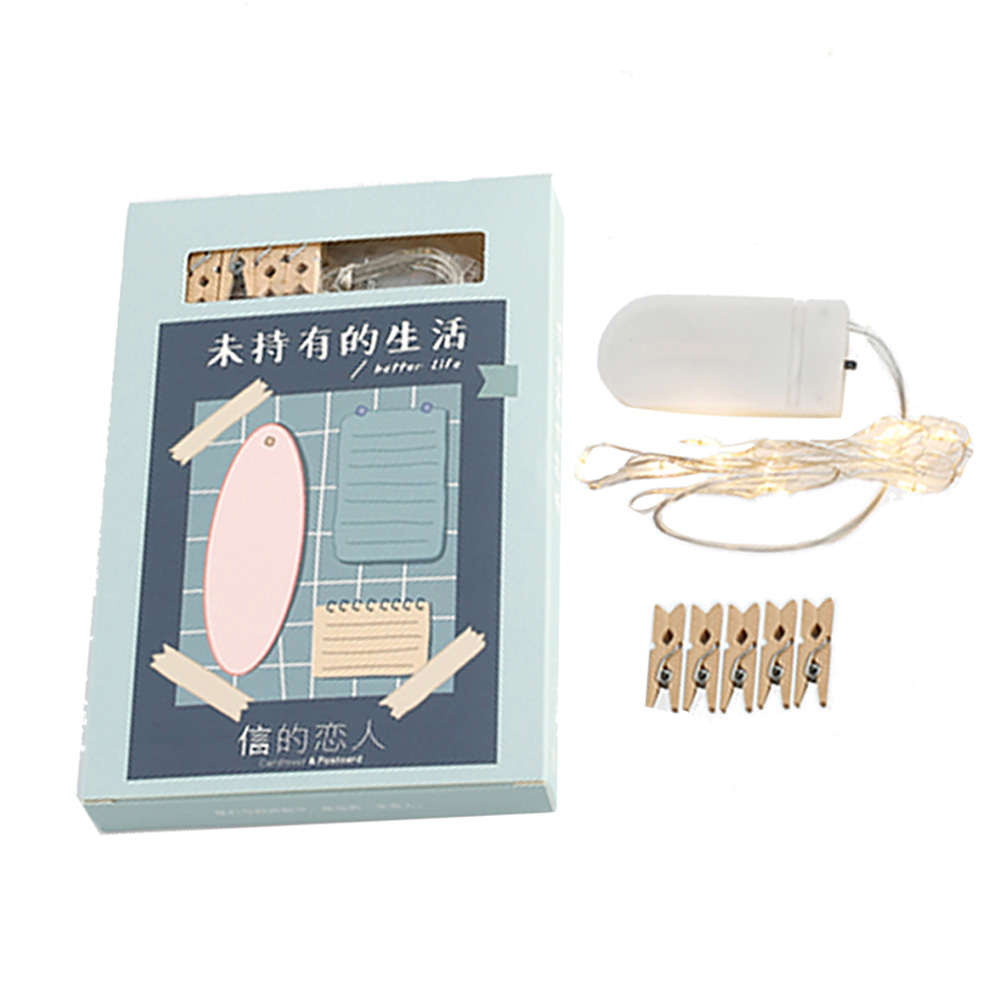 Led-lichterkette Mit Fotoclips Für Partys, Hochzeiten, Weihnachten Und Als Heimdekoration (03)
