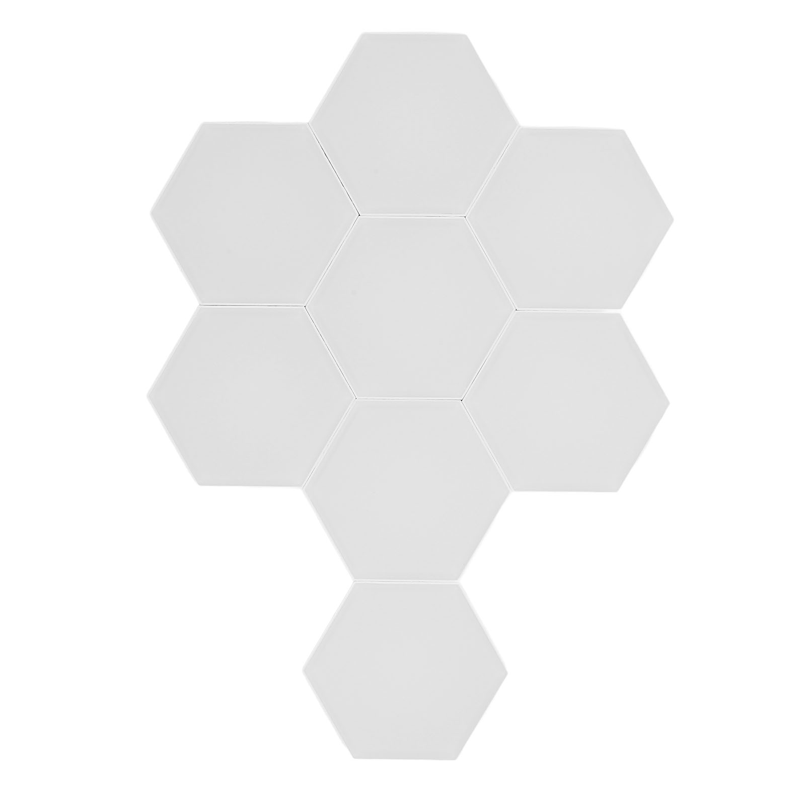 8er-set Hex-lichtpaneele Mit Sprachsteuerung, Musiksynchronisation, Rgb-hex-led-beleuchtung, Bluetooth-app Und Fernbedienung