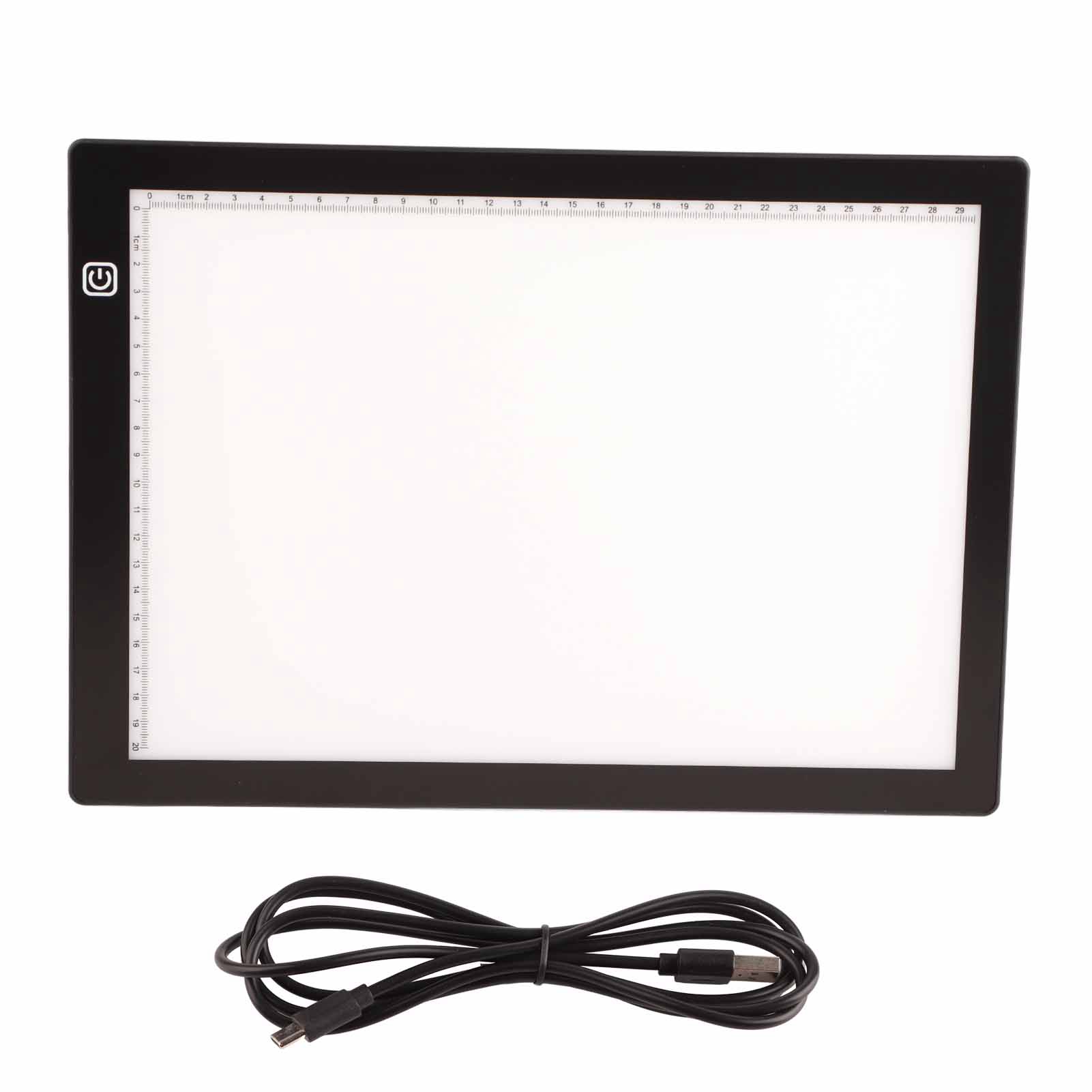 A4 Led-zeichenbrett, Transparent, Tragbar, Animationskunst, Zeichenwerkzeug A4‑j02, Saum