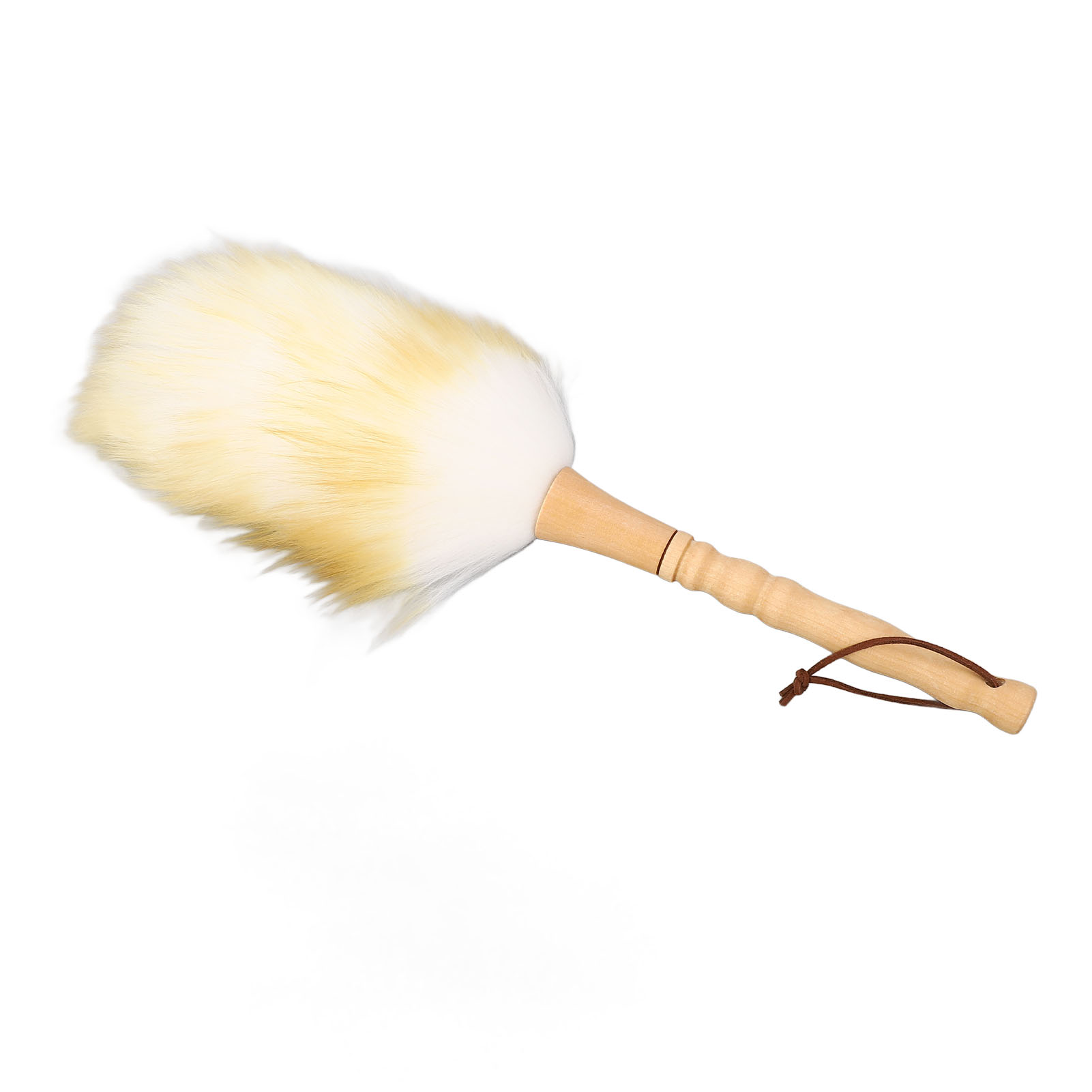 Reinigungsbürste, Staubwedel, Multifunktional, Mit Holzgriff Aus Lammwolle, Für Jalousien, Tische Und Klaviere, Langer Griff