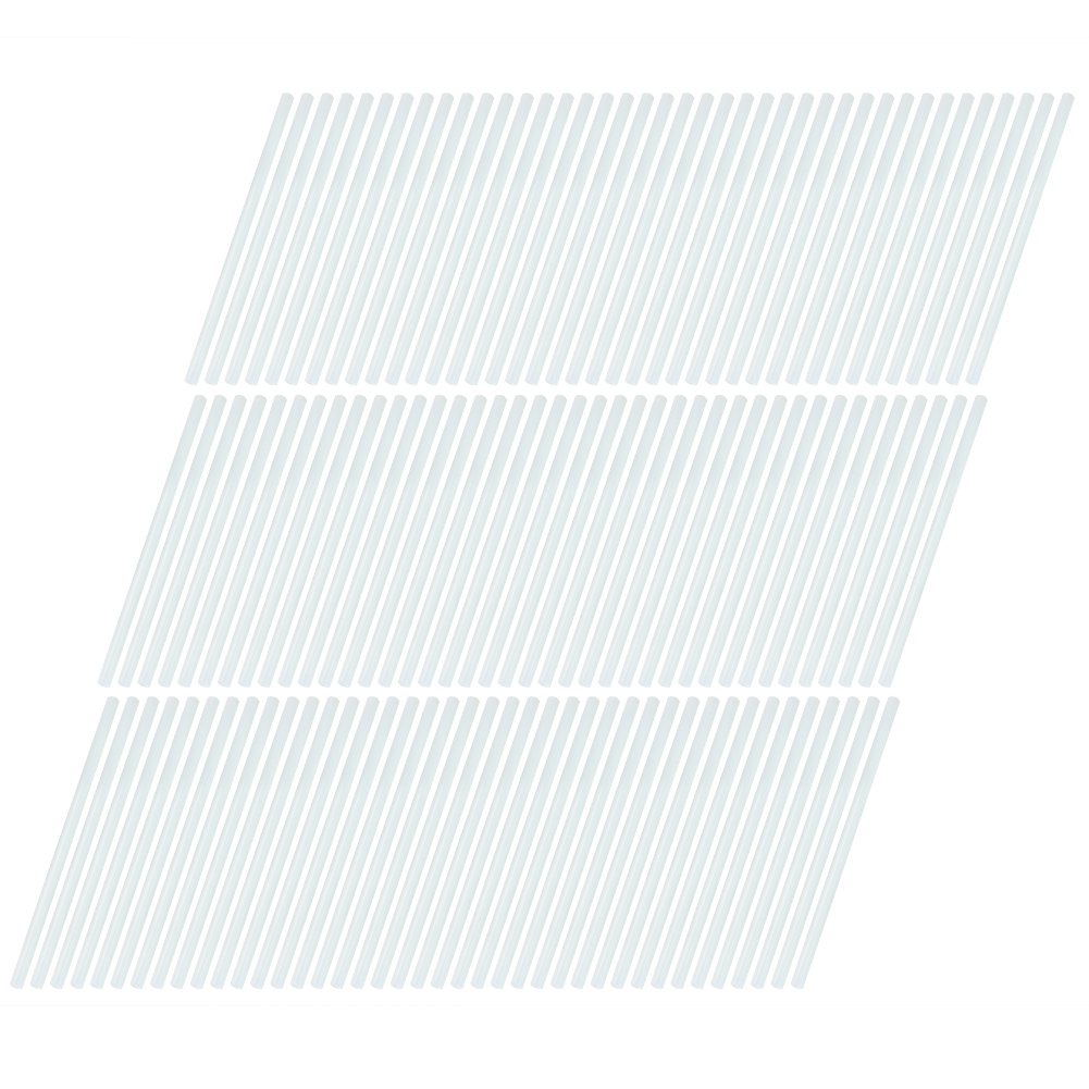 100 Stück 7 X 200 Mm Heißklebestifte, Transparent, Für Diy-bastelarbeiten Und Reparaturen