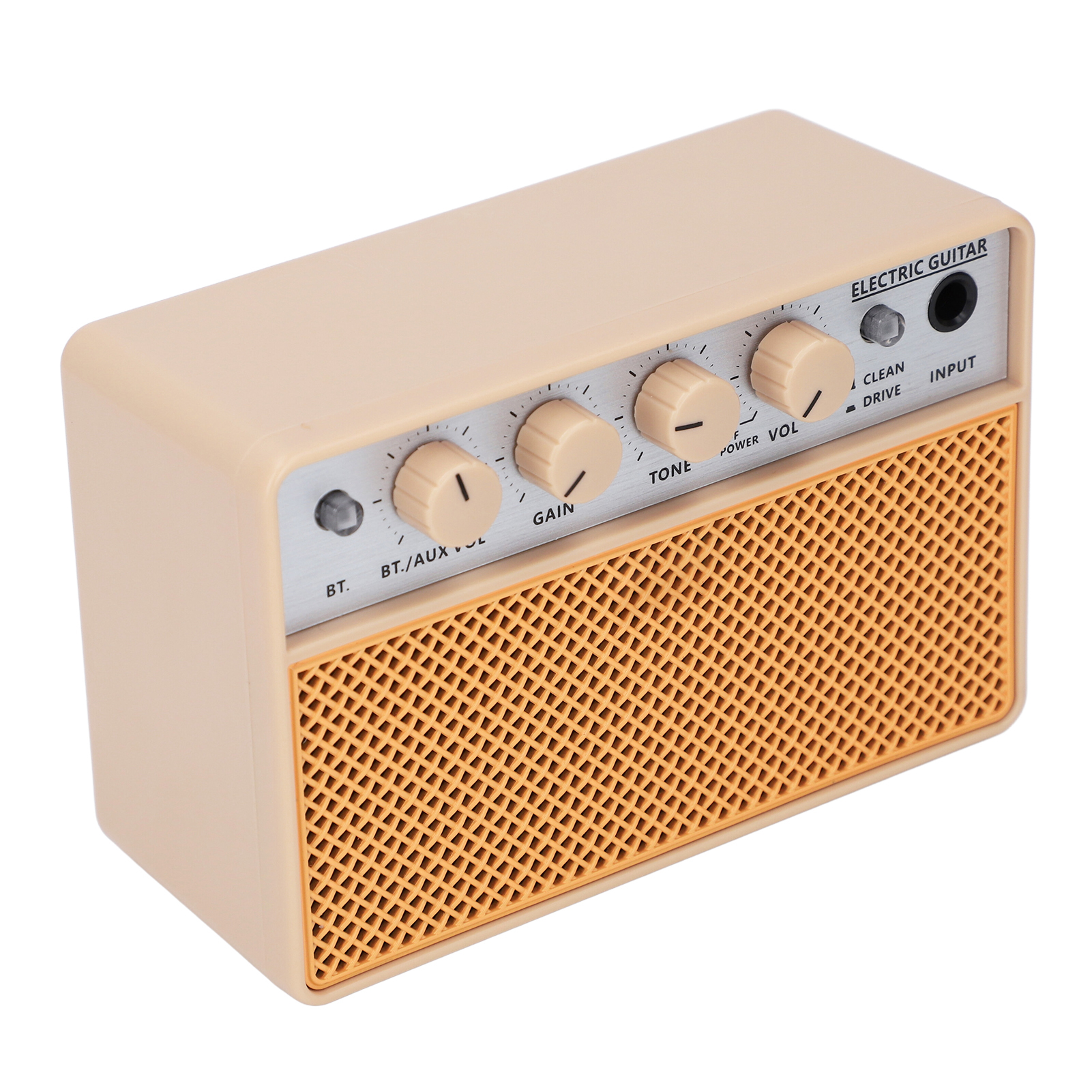 10w Tragbarer Verstärker, Wiederaufladbarer Übungsverstärker Für E-gitarre Und Bass Mit Clean- Und Drive-kanälen