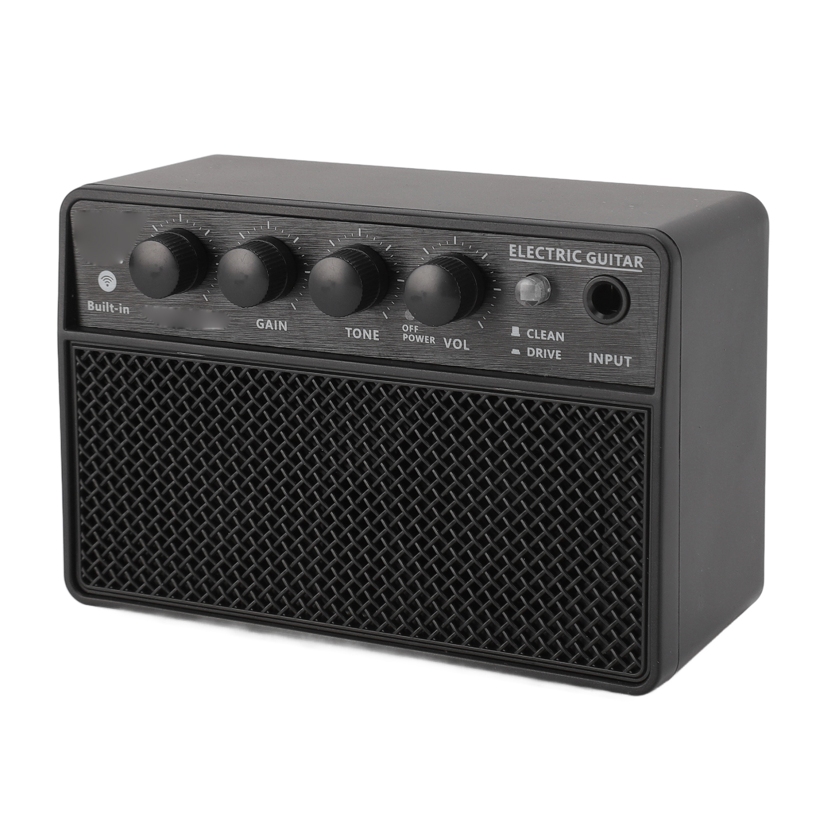 10-watt-bassverstärker Mit Subwoofer, Bluetooth-akku, Gitarrenverstärker Für Live-auftritte Im Freien, Schwarz