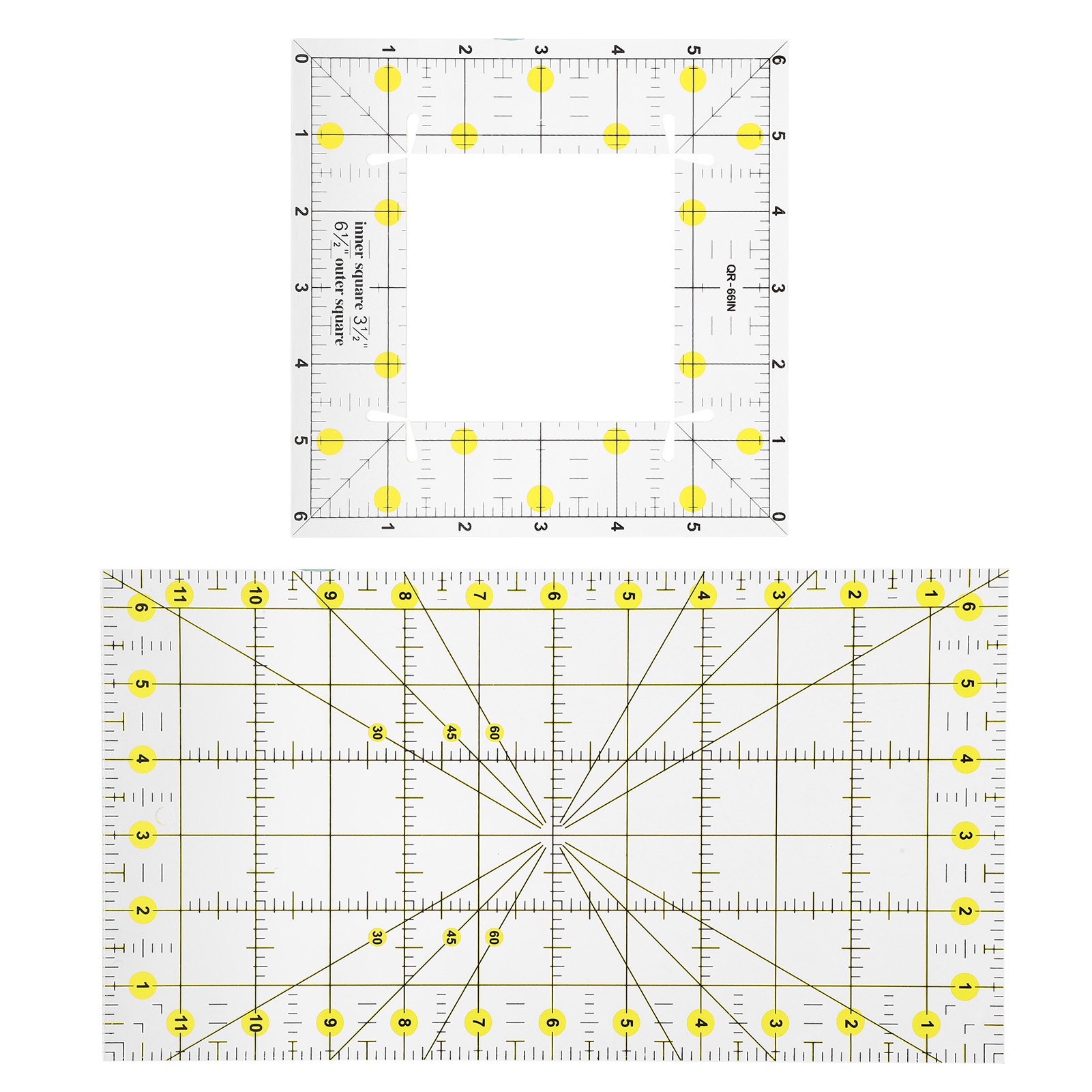 Rechteckiges Quiltlineal, Nähzeichnungs- Und Messwerkzeuge, Acryl-bastelstoffzubehör