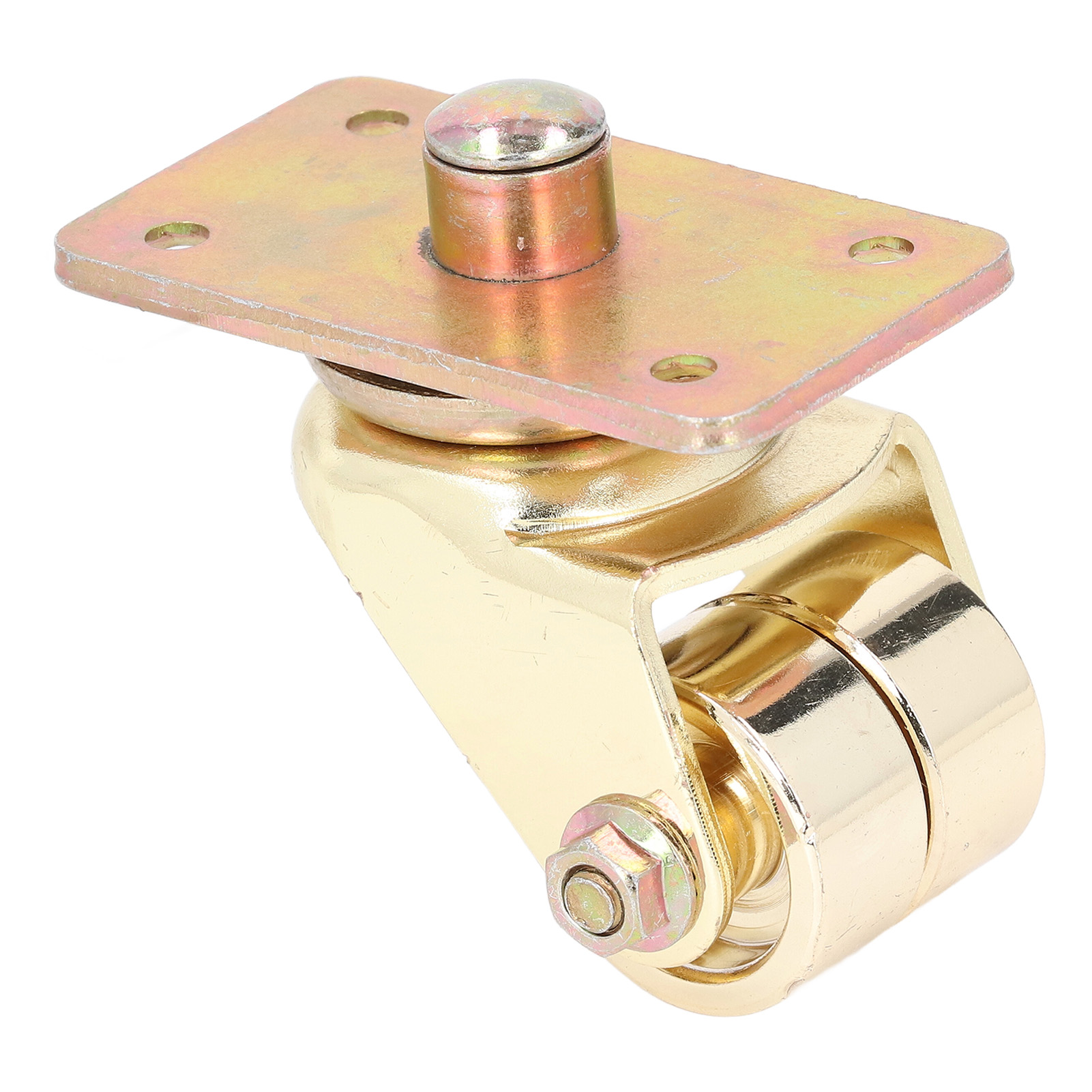 Stehende Klavierrolle Für Möbel, Robust, 360° Drehbar, Aus Eisenmetall, Kleines Schwenkrad