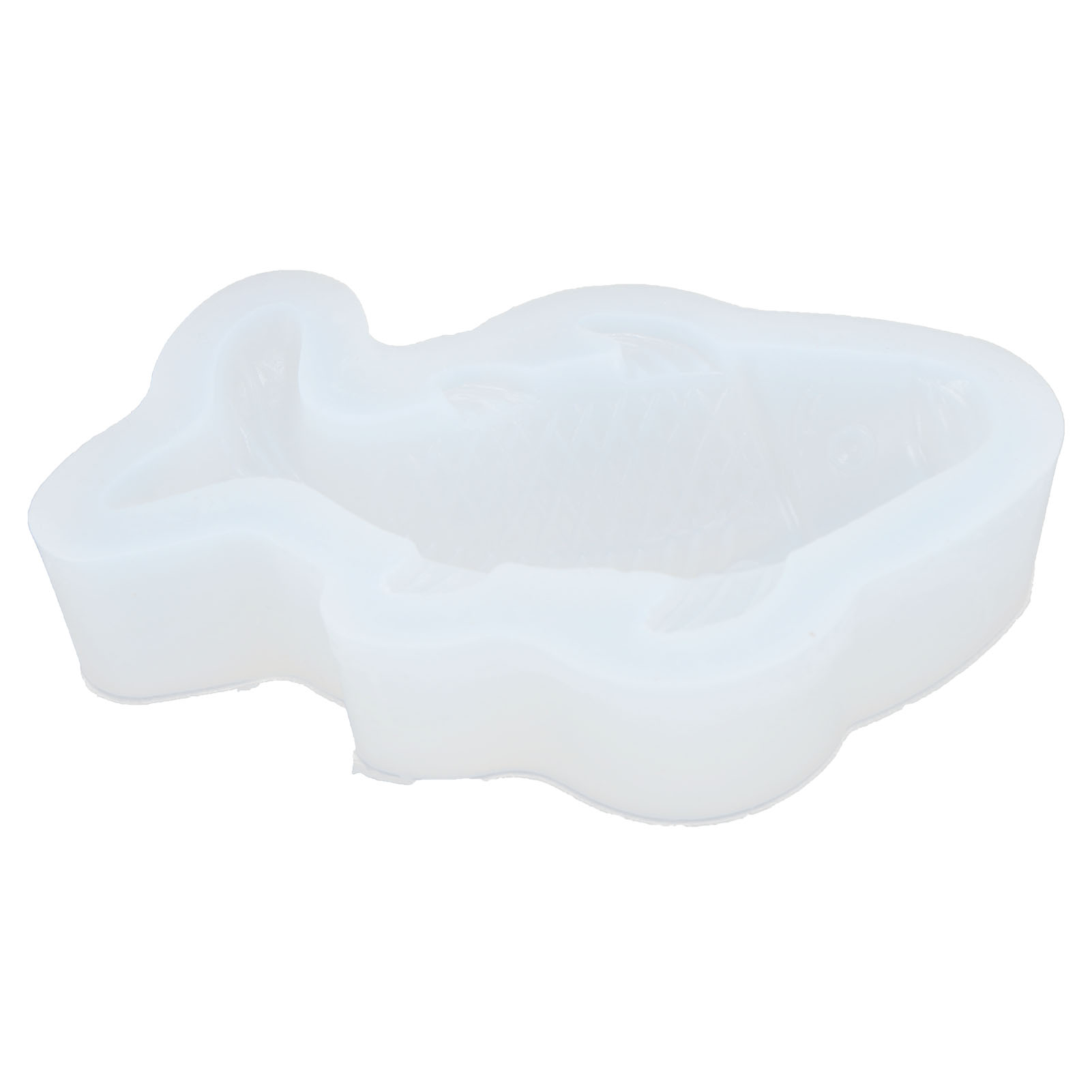 Fisch-silikonform, Weiß, Diy-zubehör Für Fondant-kuchen, Schokoladeneis Und Seifenherstellung