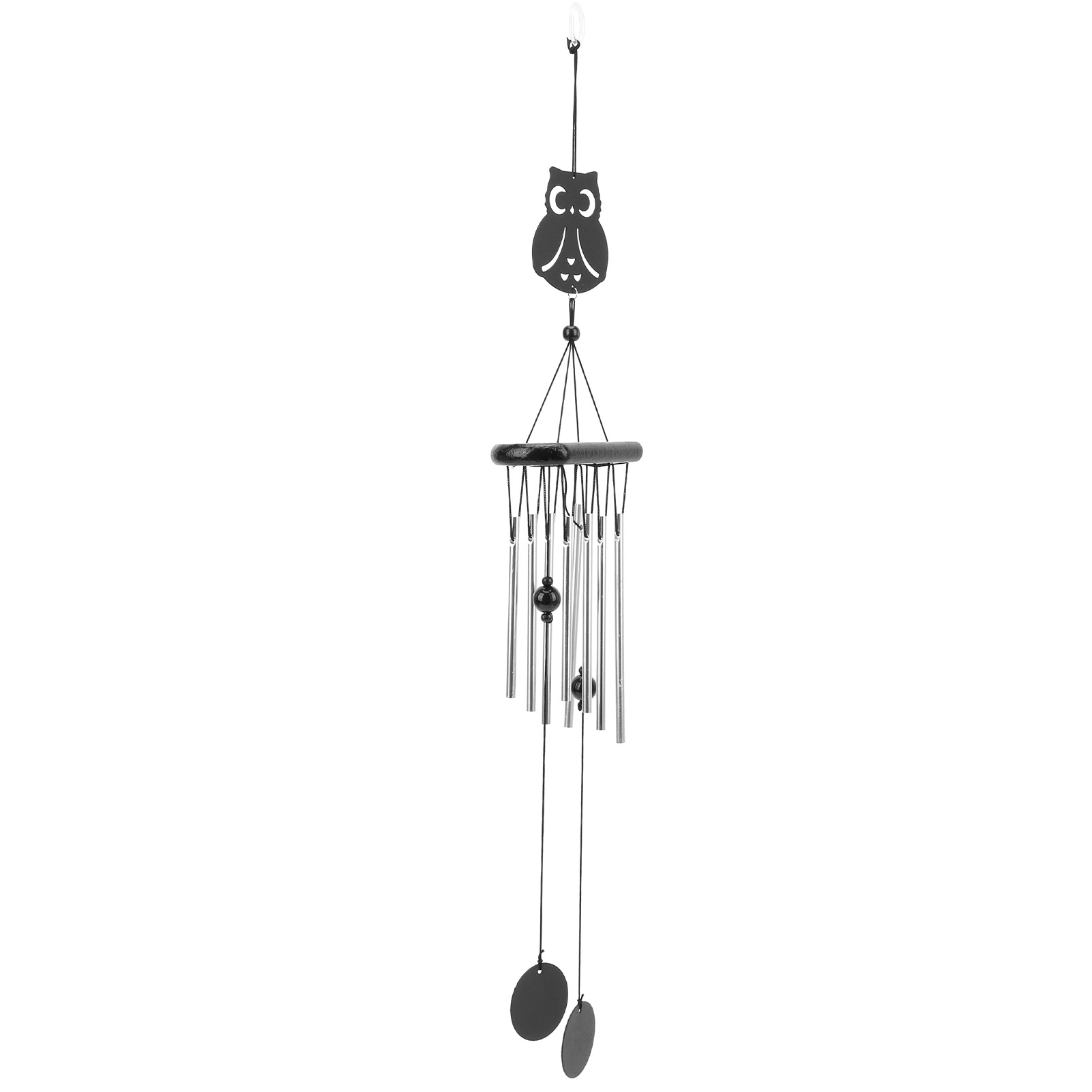 Modisches Windspiel, Korrosionsbeständig, Anhänger Für Den Außenbereich, Dekoration, Geschenk, Eule