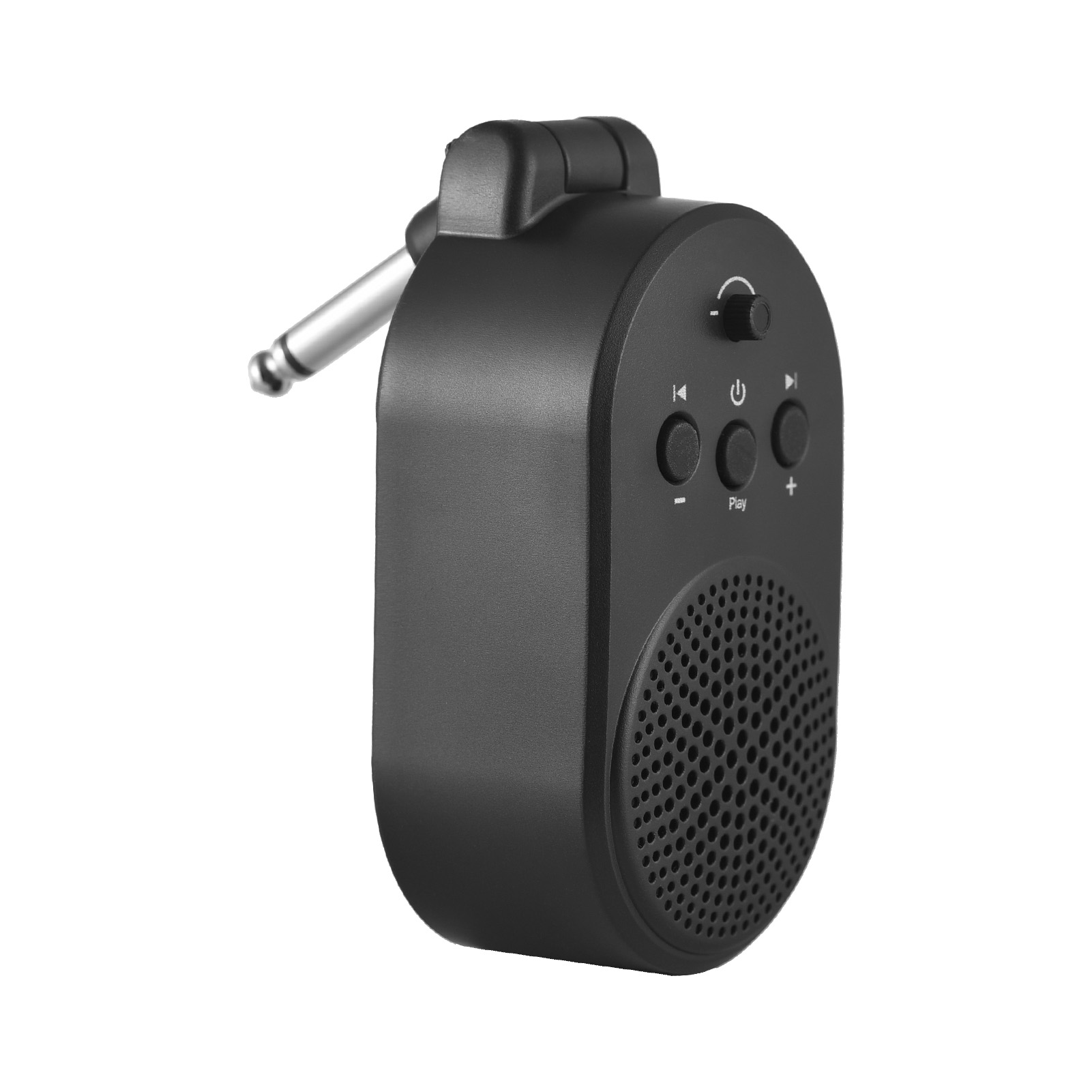 5-watt-gitarrenverstärker Mit Bluetooth, Tragbarer Plug-in-lautsprecher Für Alle E-gitarren, Übungsverstärker, Typ-c-anschluss, Wiederaufladbar, 270° Drehbar, Plug & Play, Leicht, 6,35-mm-audio-schnit