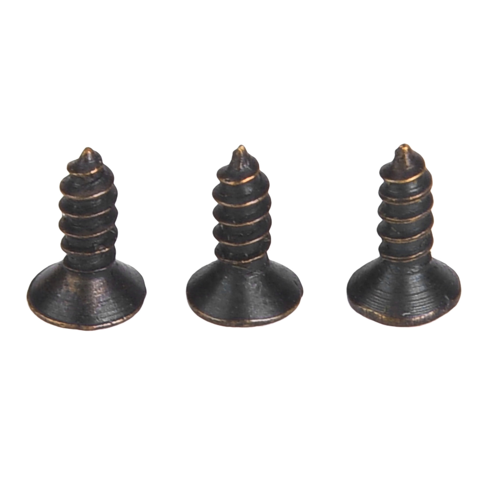 Selbstschneidende Schraube, Aus Eisen, Antike Flachkopfschrauben, 500 G, Für Vielfältige Zwecke (2 X 10 Mm, Bronze)