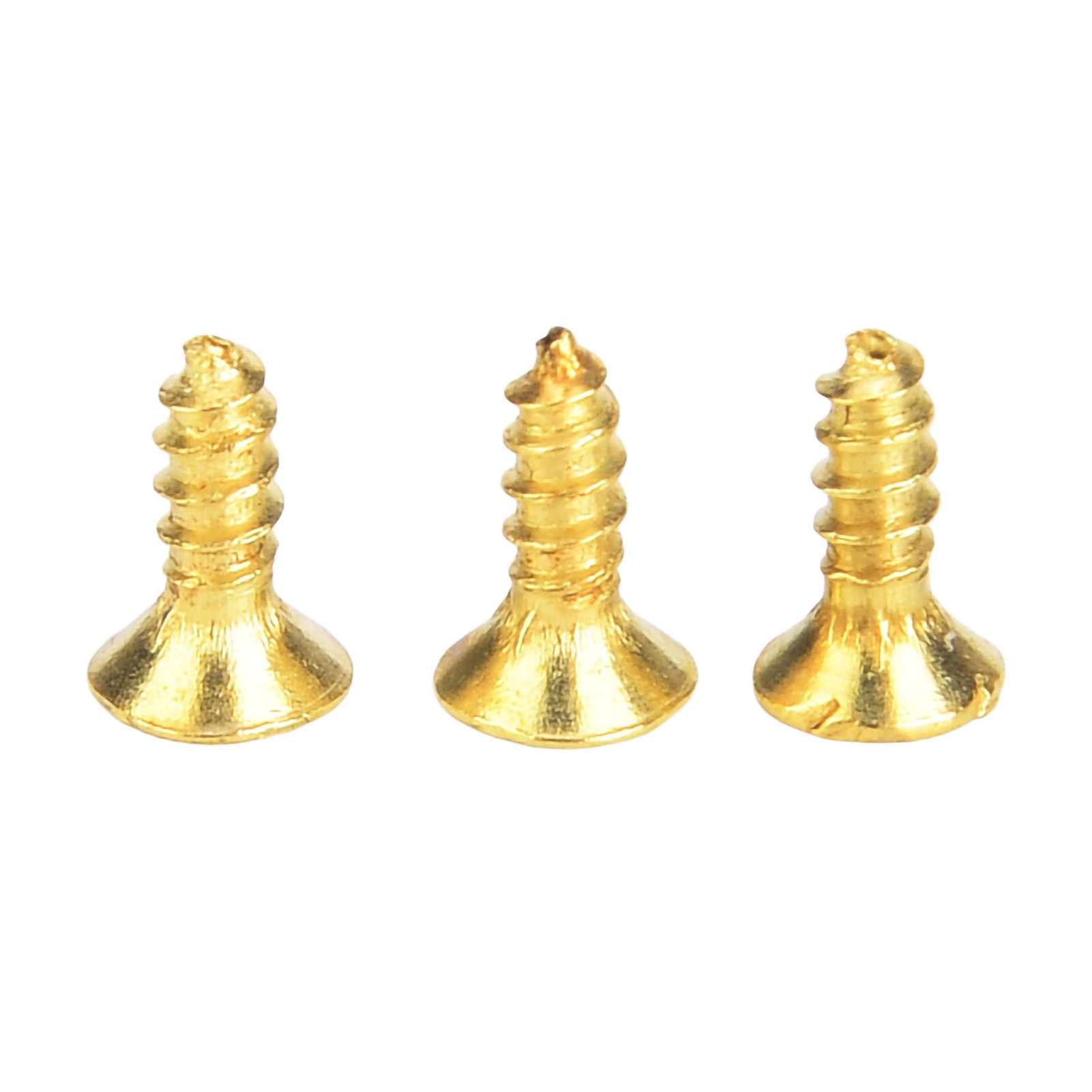 Selbstschneidende Schrauben Aus Eisen, Antike Flachkopfschrauben, 500 G, Für Vielfältige Zwecke (2 X 6 Mm, Gelb)