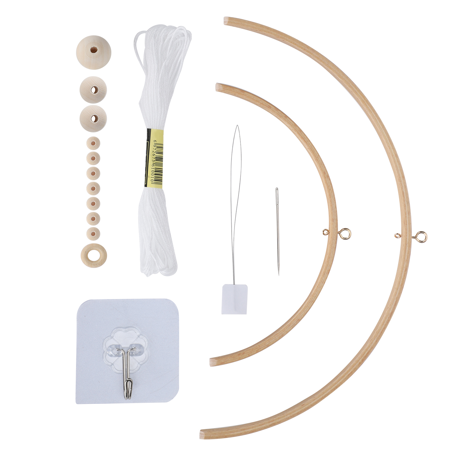 Windspiel-set Zum Selbermachen, Handgefertigte Klangspiele, Glocken, Holz, Babybett-mobile, Windspiel-anhänger