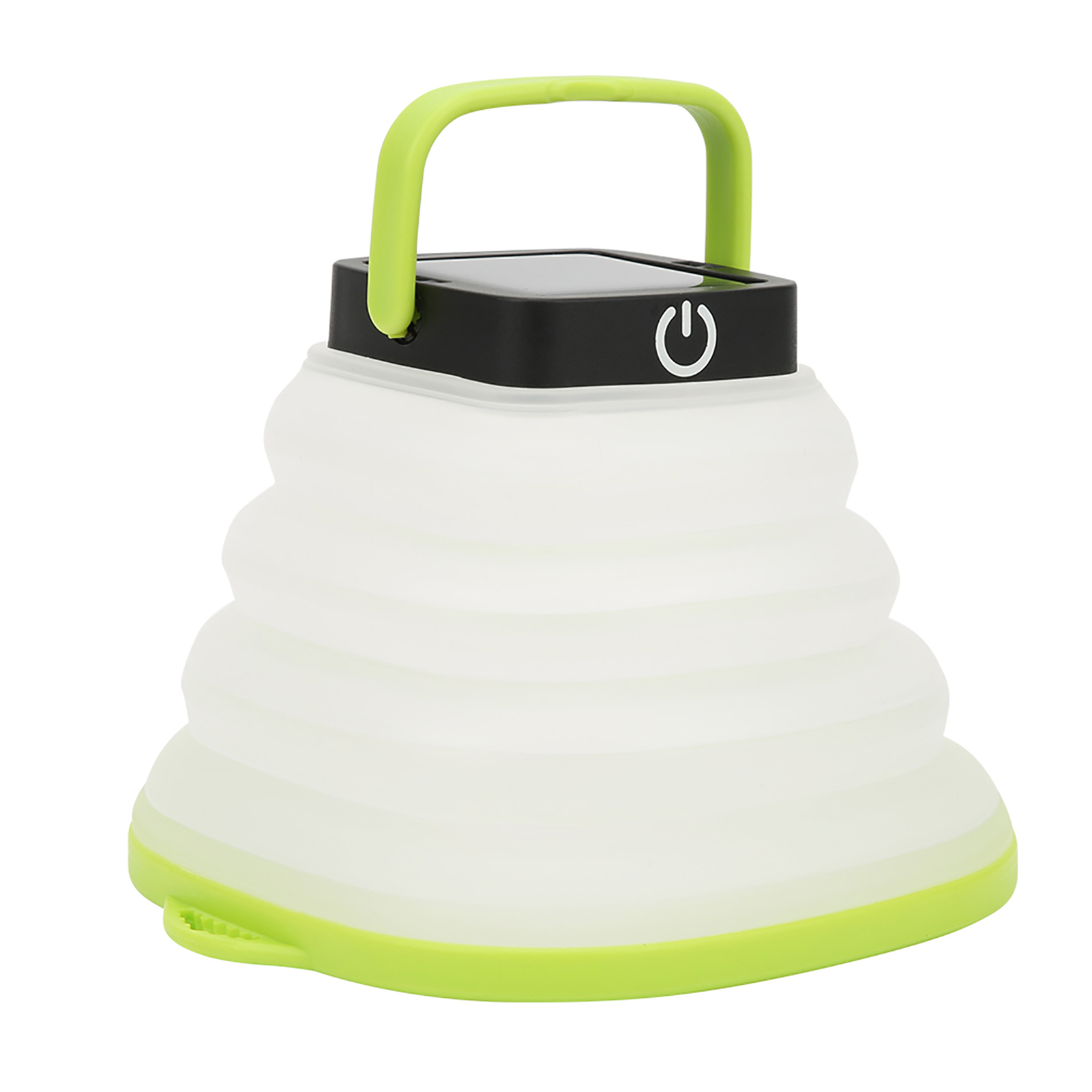 Led-nachttischlampe Für Drinnen Und Draußen, Ideal Für Camping, Flexibel, Ip65, Solarbetrieben, 3-stufig Dimmbar, Mit Grünem Rahmen