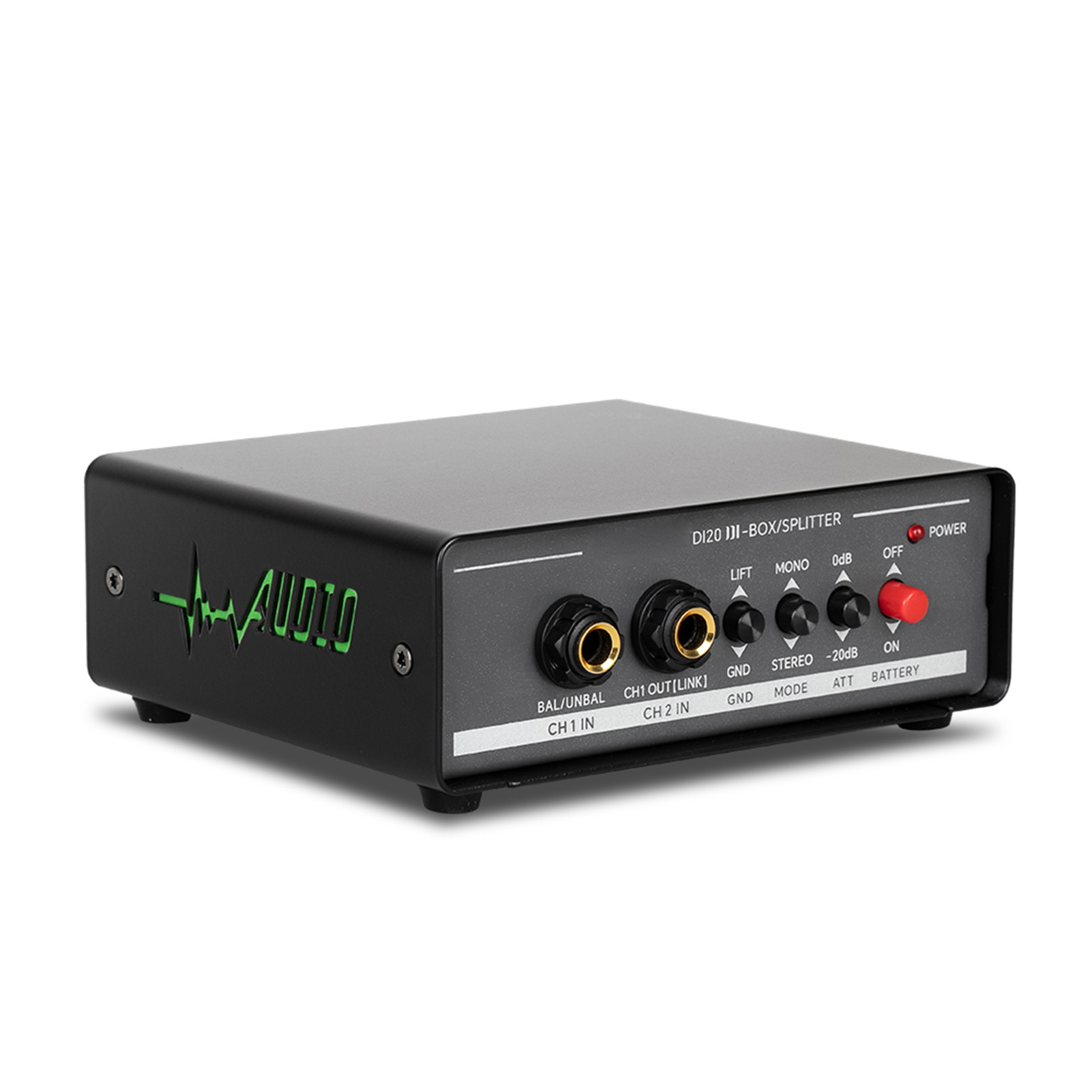 Aktive Di-box, Zweikanal-symmetrisches Audio-interface, Signalwandler, Masseisolator, Professionelle Di-direktbox Für Live-auftritte