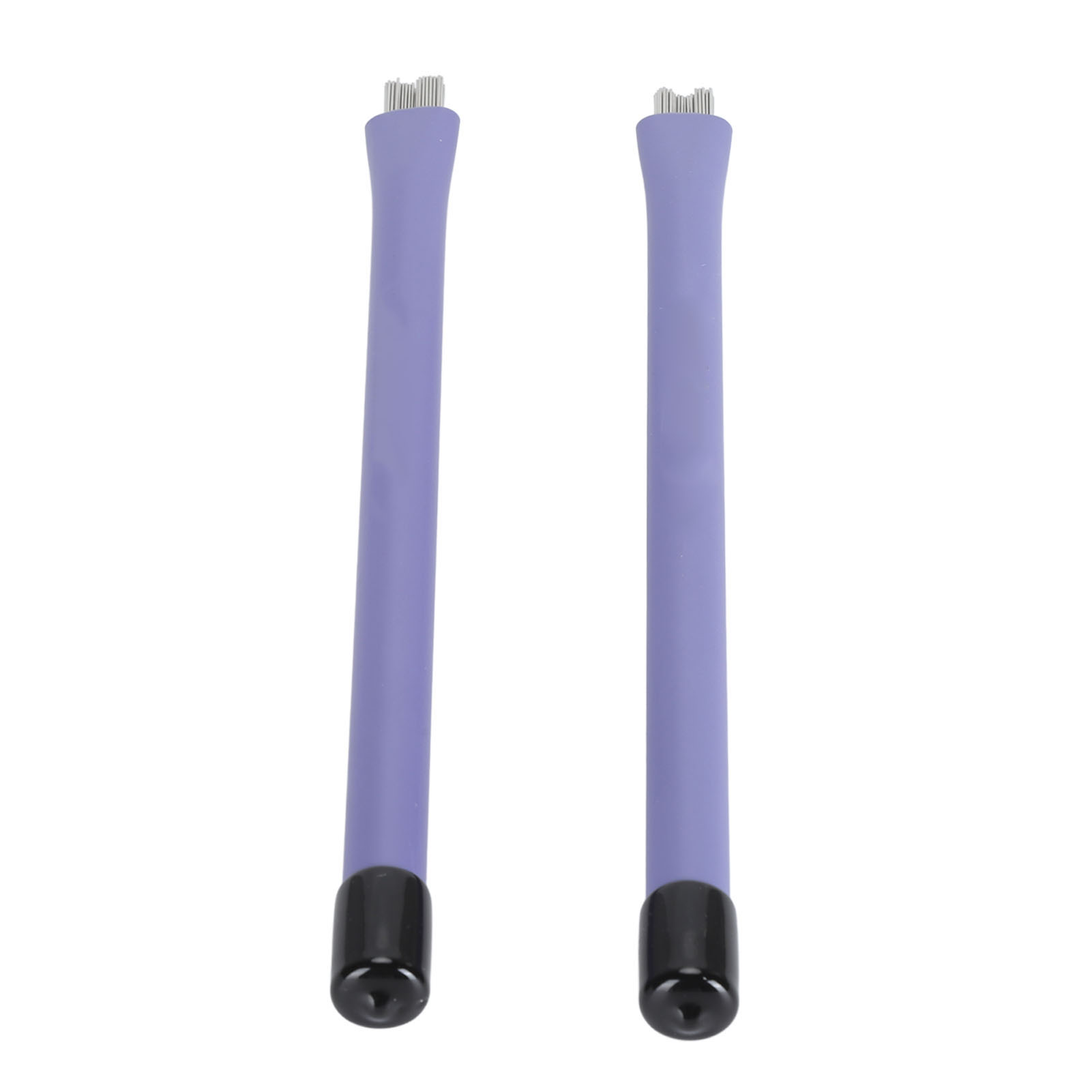 Stück Drum Brushes, Einziehbare Stahldraht-gummigriffe, Jazz Drum Brushes Für Bühnenauftritte, Lila