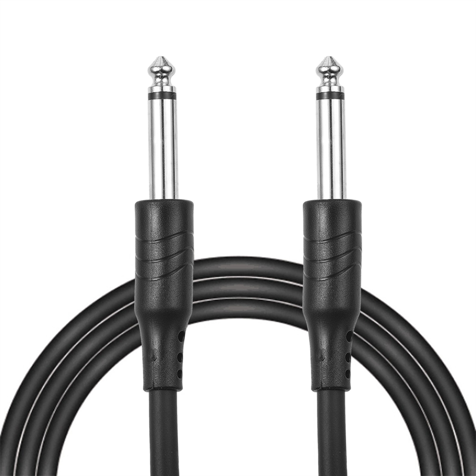 Cz.inspire Gitarrenkabel Mit 6,35-mm-klinkenstecker, 3 M, Gerade, Mono-stecker Auf Stecker, Professionelles Instrumentenkabel Mit Verrutschschutz Für E-gitarre, Keyboard, Verstärker, Lautsprecher Und