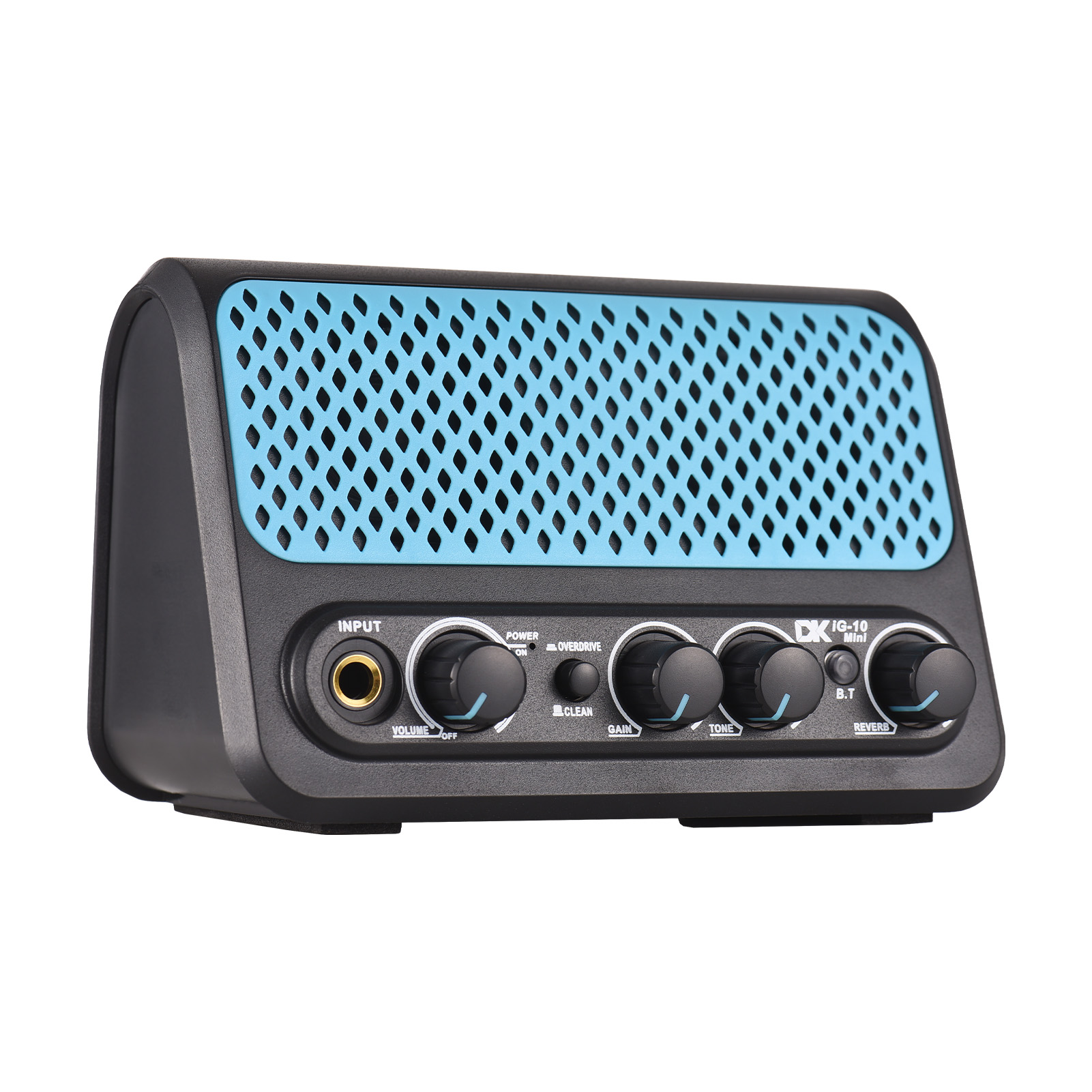 Dk 10w Kompakter E-gitarrenverstärker Mit Clean-overdrive- Und 2-kanal-reverb-effekt, Tragbarer Übungslautsprecher Für Tägliches Üben Und Straßenauftritte, Unterstützt Plug & Play, Bluetooth-/kopfhöre