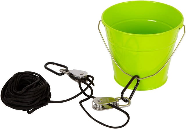 Small Foot - Bucket Green with Pulley