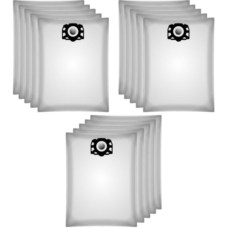 Packung Mit 15 Ersatz-vliesfilterbeuteln Für Kärcher Wd4, Wd5, Wd5 Premium, Mv4, Mk5 Und Mv6 Staubsauger, Teilenummer 2.863-006.0
