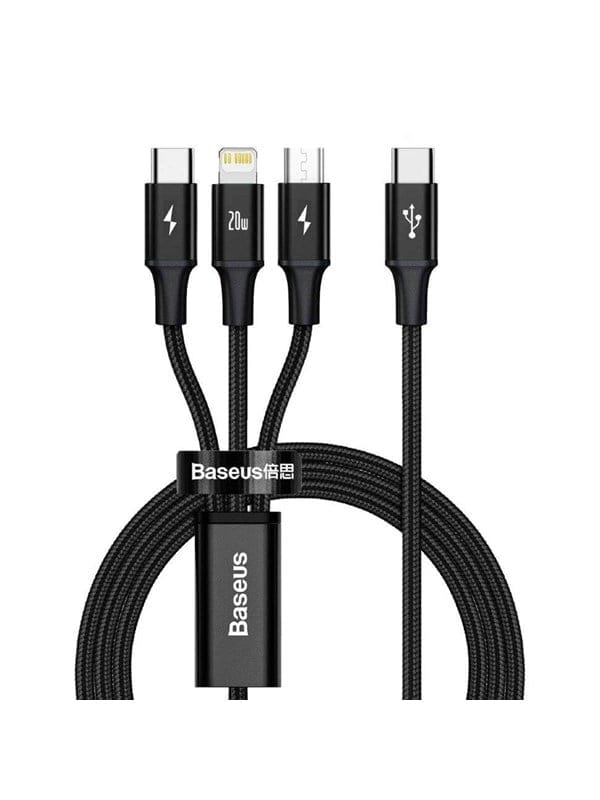 Baseus Rapid 3-in-1 USB cable