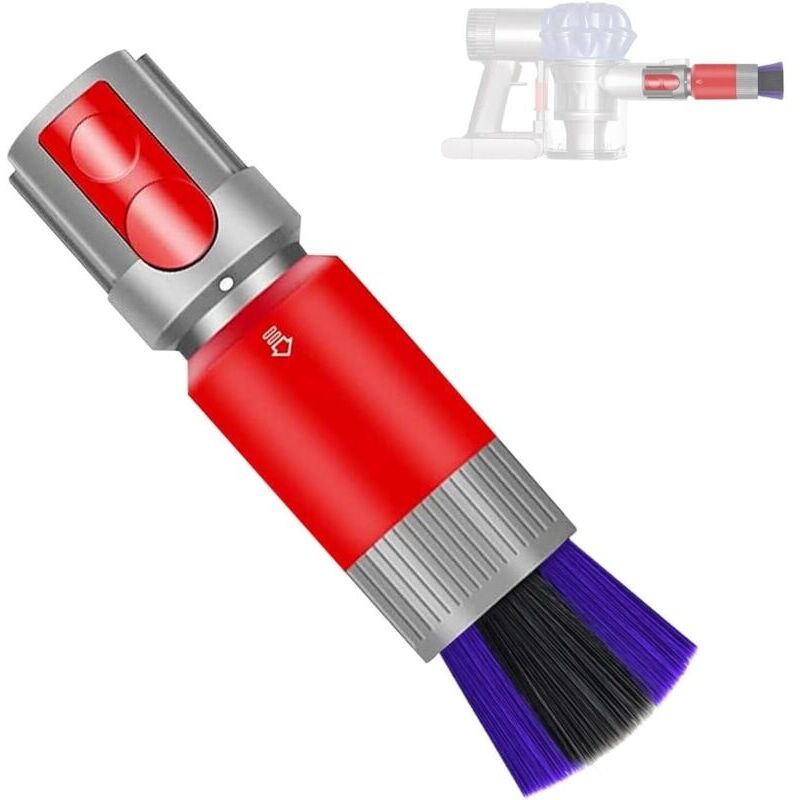 Weiche Staubbürste Für Dyson Outsize, V7, V8, V10, V11, V15 – Über 8100 Ultrafeine Borsten – Selbstreinigend Mit Rotierendem Arm