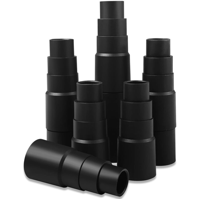 6-teiliges Schlauchadapter-set, Staubsaugerschlauchadapter 25 Mm Bis 42 Mm, Staubsaugerschlauch-anschlussadapter Und Staubsaugerschlauchdüsen-konverter-zubehör