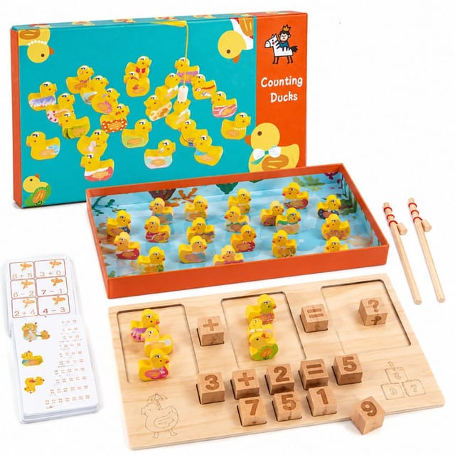 Small Foot - Rolling Calculator Wood 1x1