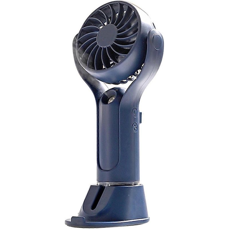 Tischventilator, Kleiner Tragbarer Ventilator, Ideal Für Reisen Und Outdoor-aktivitäten (blau).