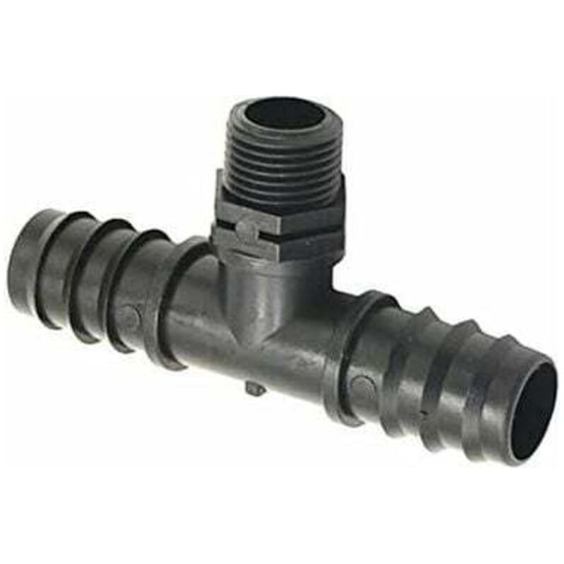 10 Stück T-stück-schlauchverbinder Mit Widerhaken, 1/2" Bis 25 Mm, 2-wege-wasserverteiler Für Gartenschläuche, Langlebiger Wasserverteiler